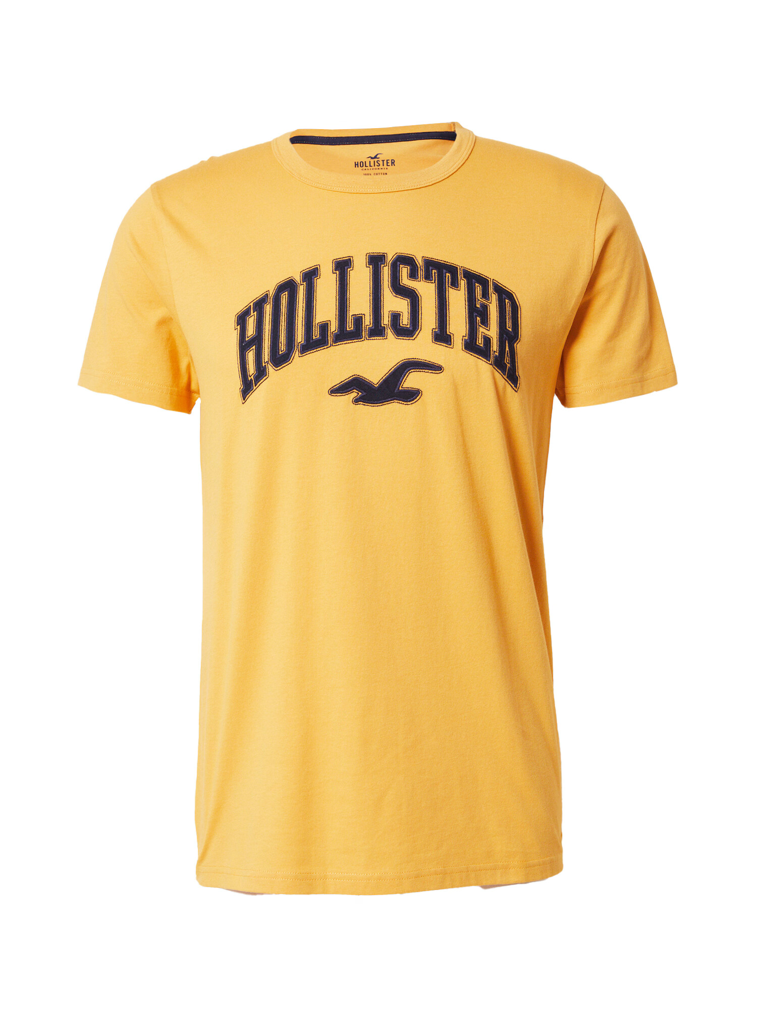 HOLLISTER Majica rumena / črna - Pepit.si