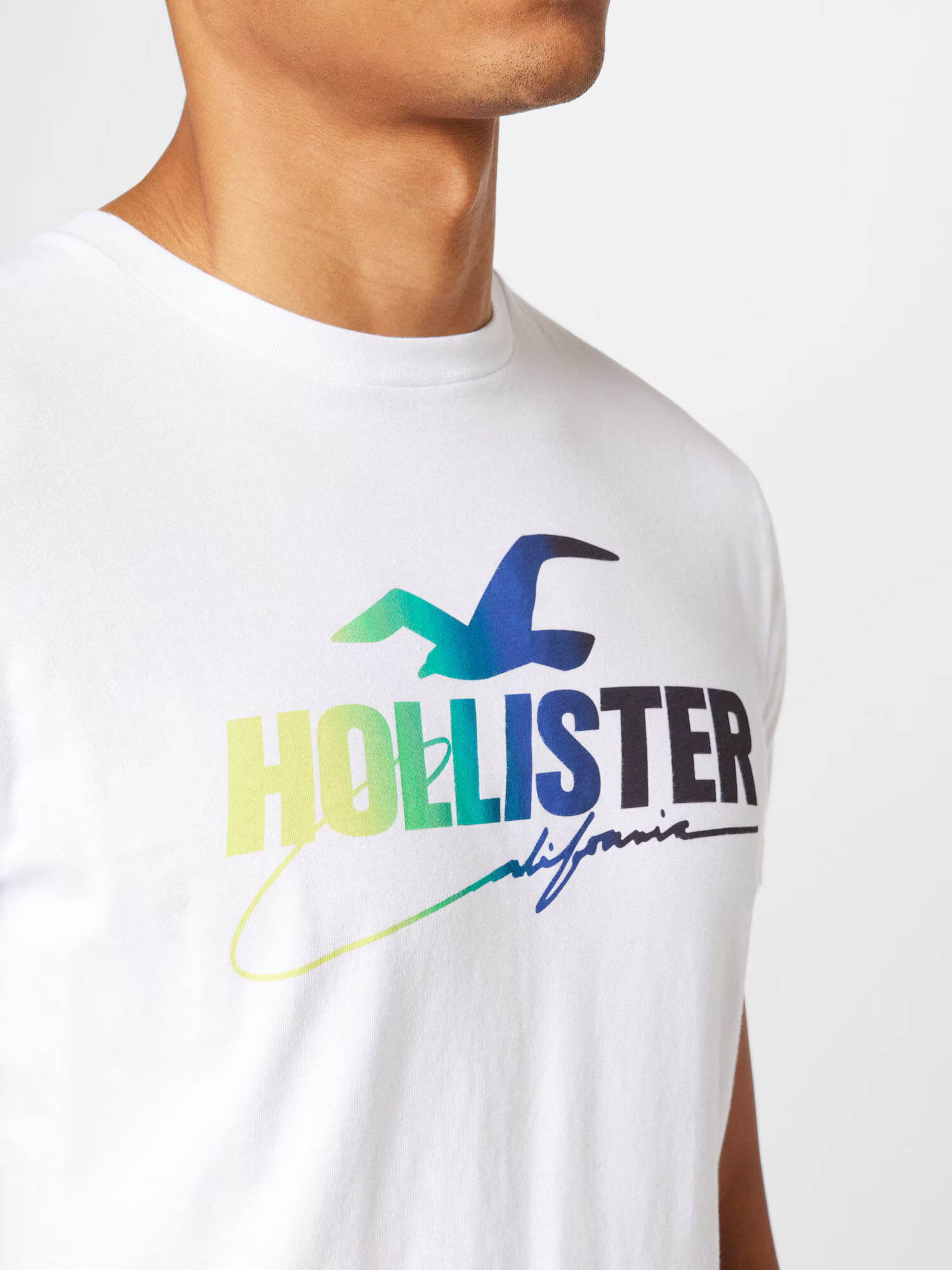 HOLLISTER Majica vijolično modra / fuksija / črna / bela - Pepit.si