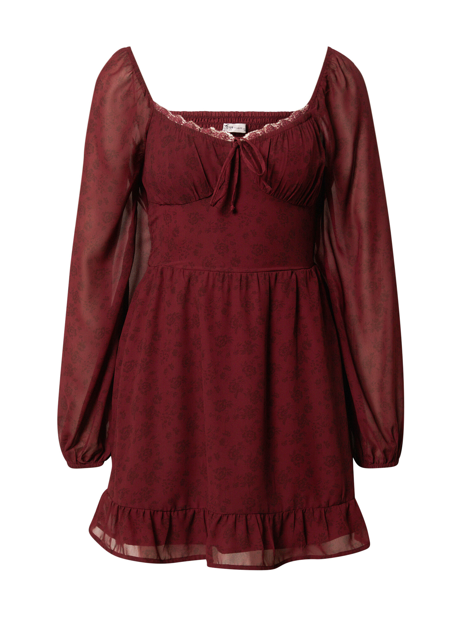 HOLLISTER Obleka bordo / burgund - Pepit.si