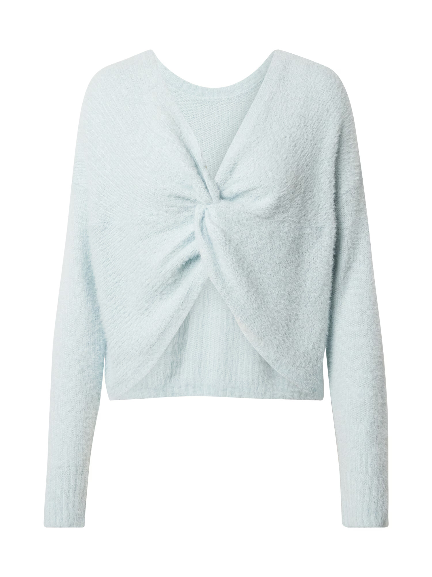 HOLLISTER Pulover 'COZY TWIST' svetlo modra - Pepit.si