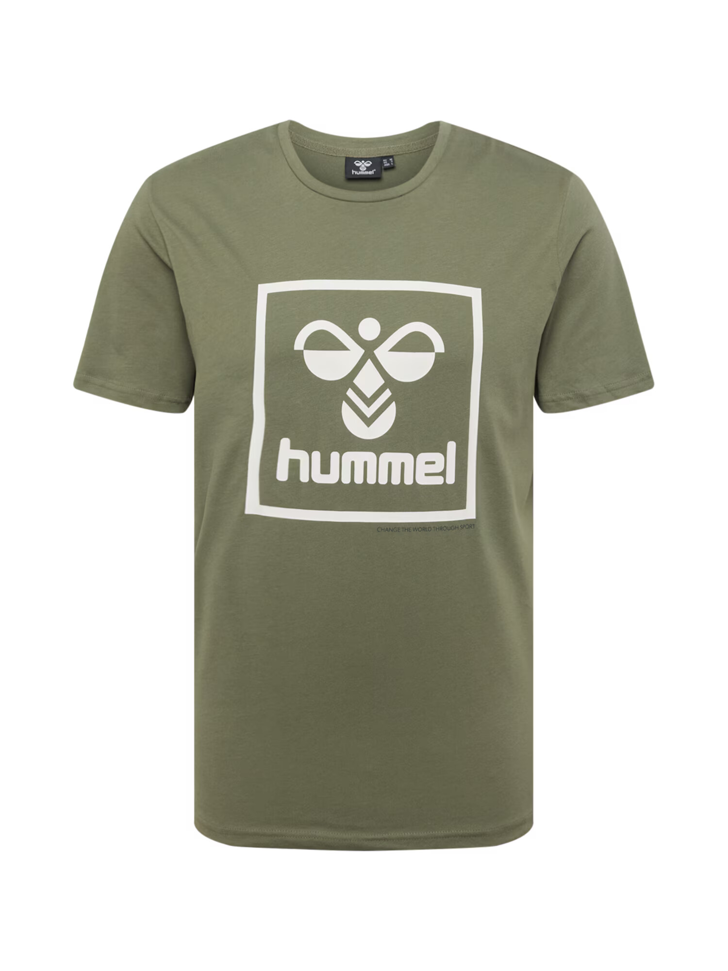 Hummel Funkcionalna majica kaki / bela - Pepit.si