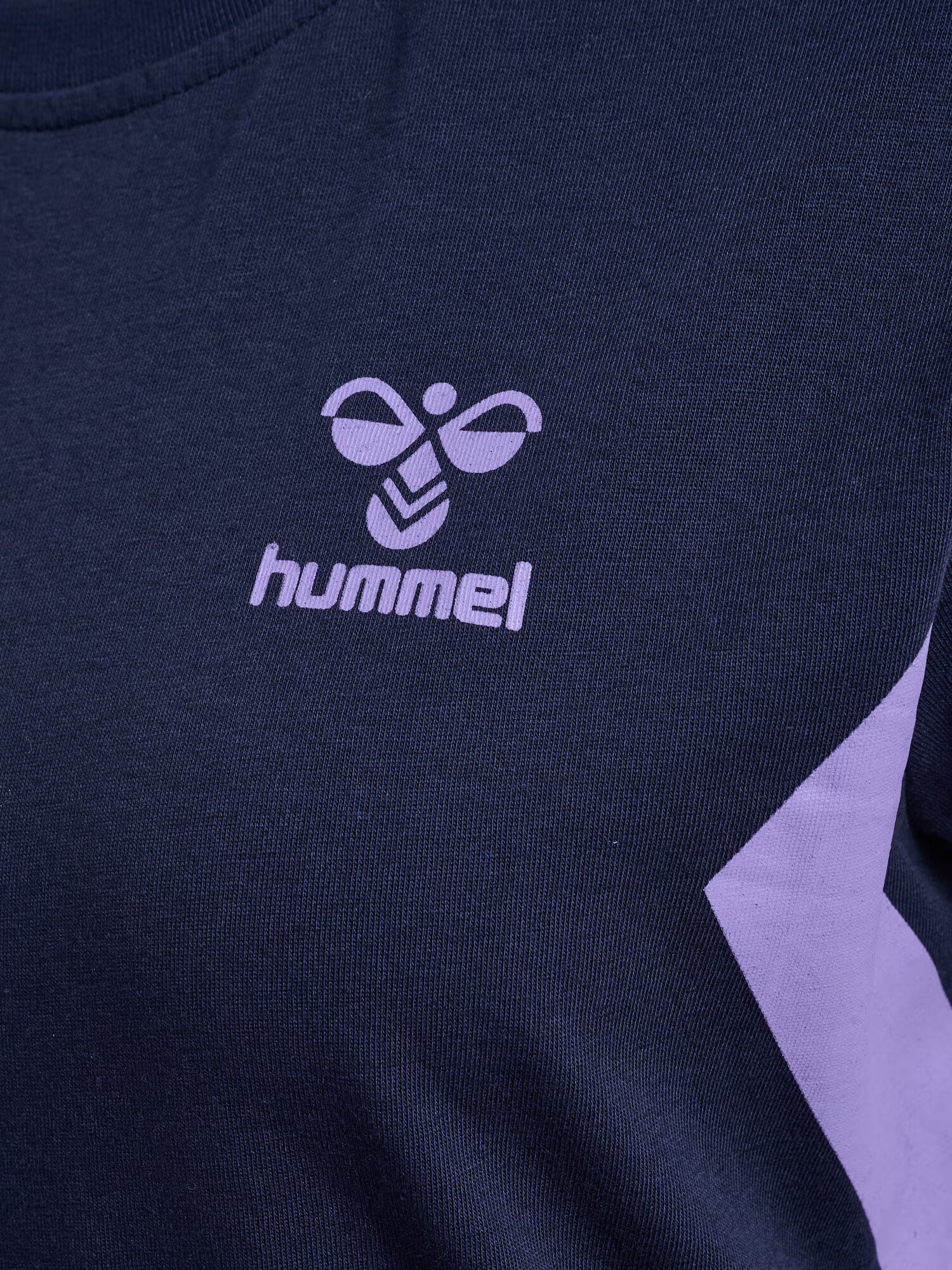 Hummel Funkcionalna majica mornarska / lila / bela - Pepit.si