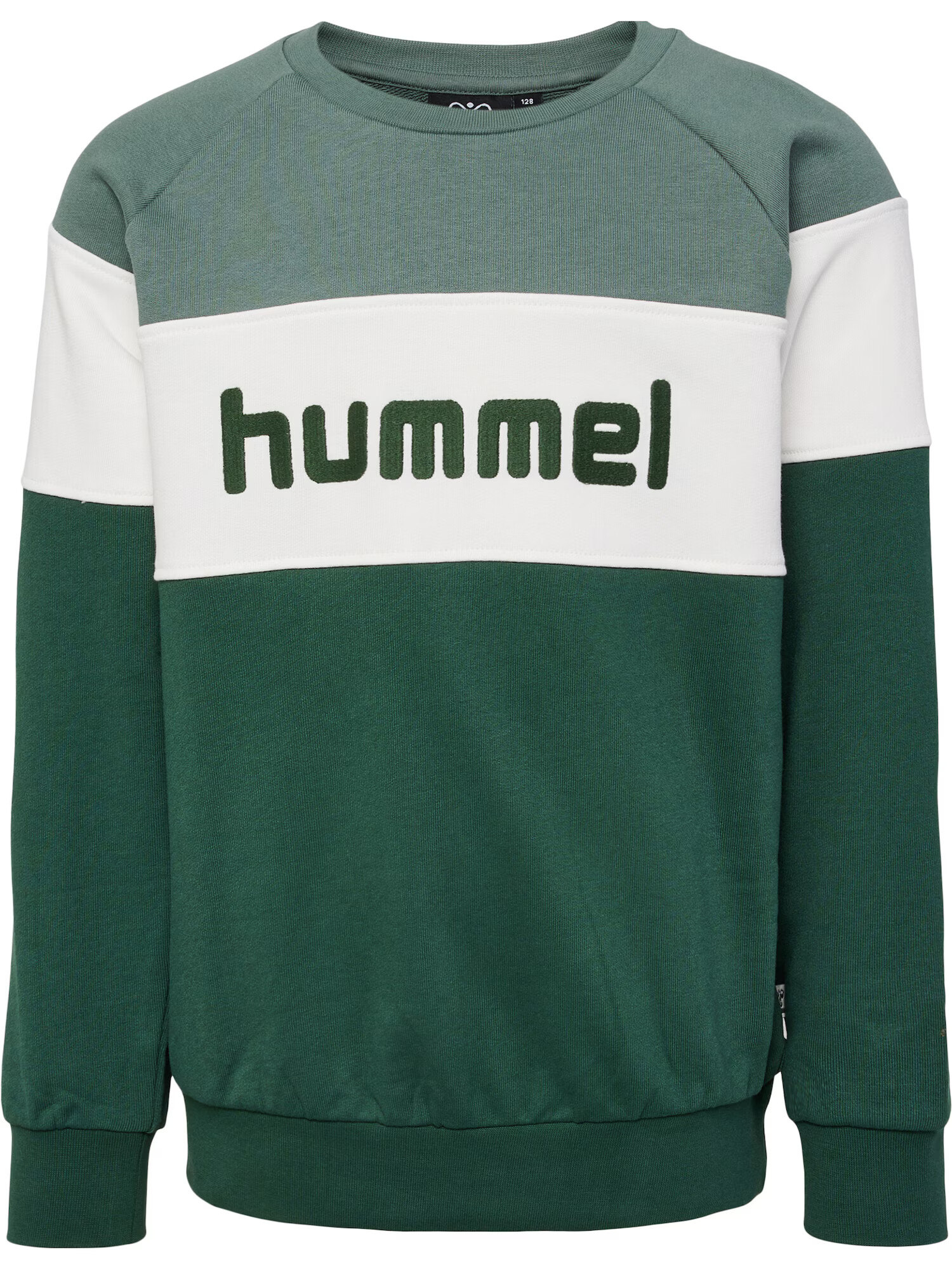 Hummel Majica 'Claes' jelka / bela - Pepit.si