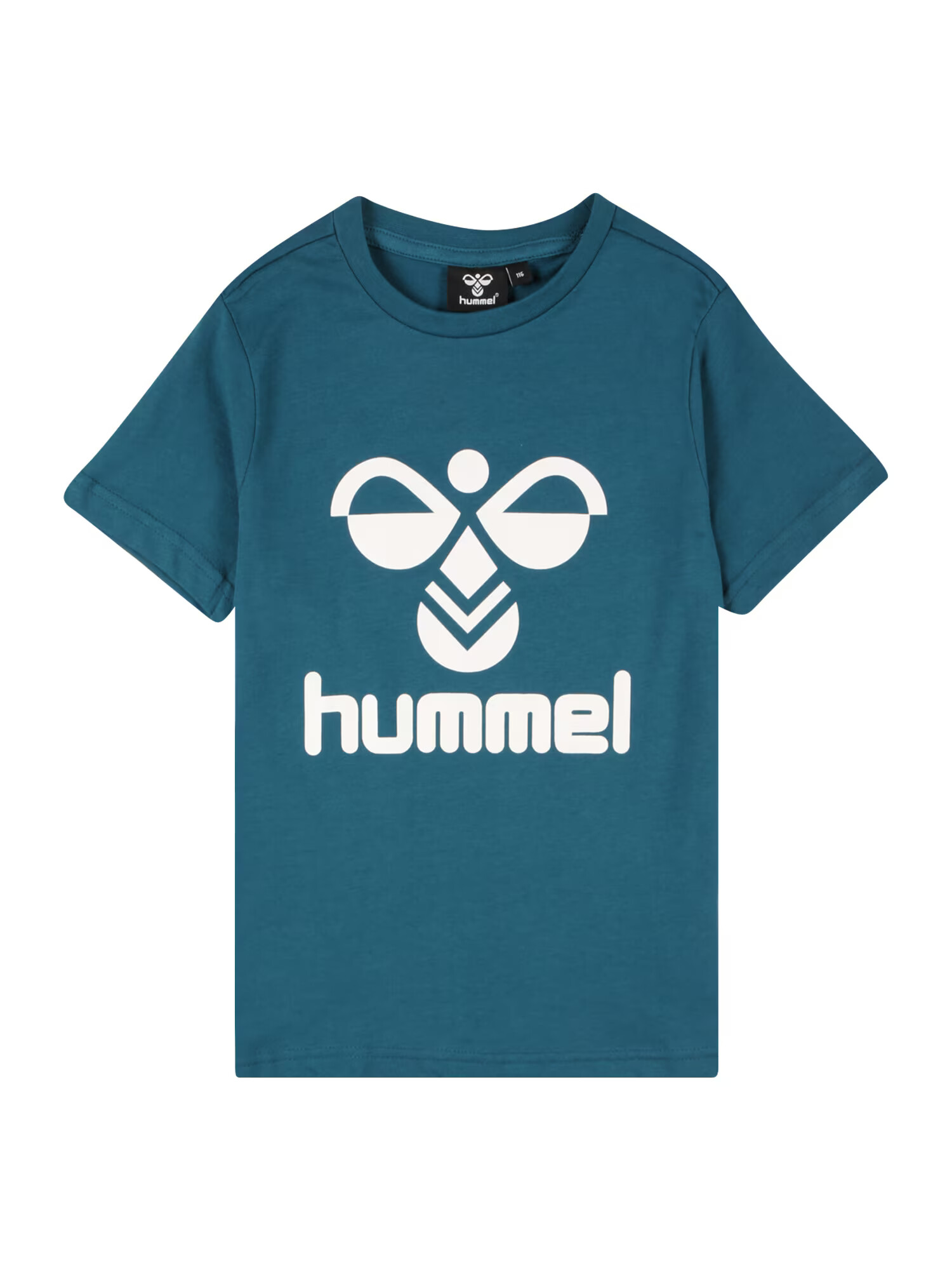 Hummel Majica 'TRES' pastelno modra / bela - Pepit.si