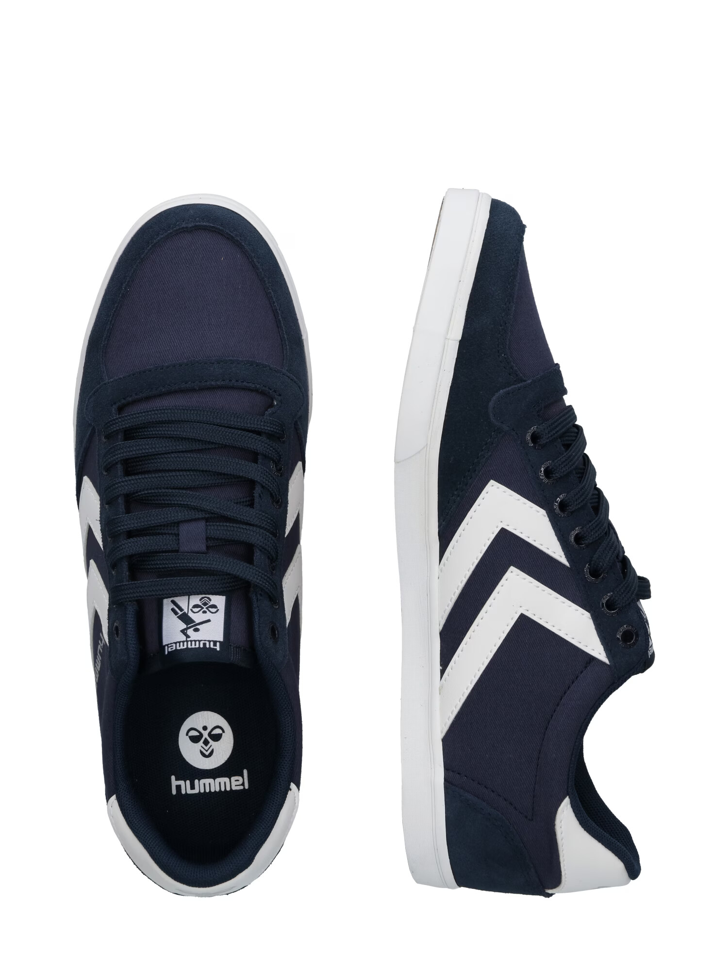 Hummel Nizke superge 'Slimmer Stadil' temno modra / bela - Pepit.si