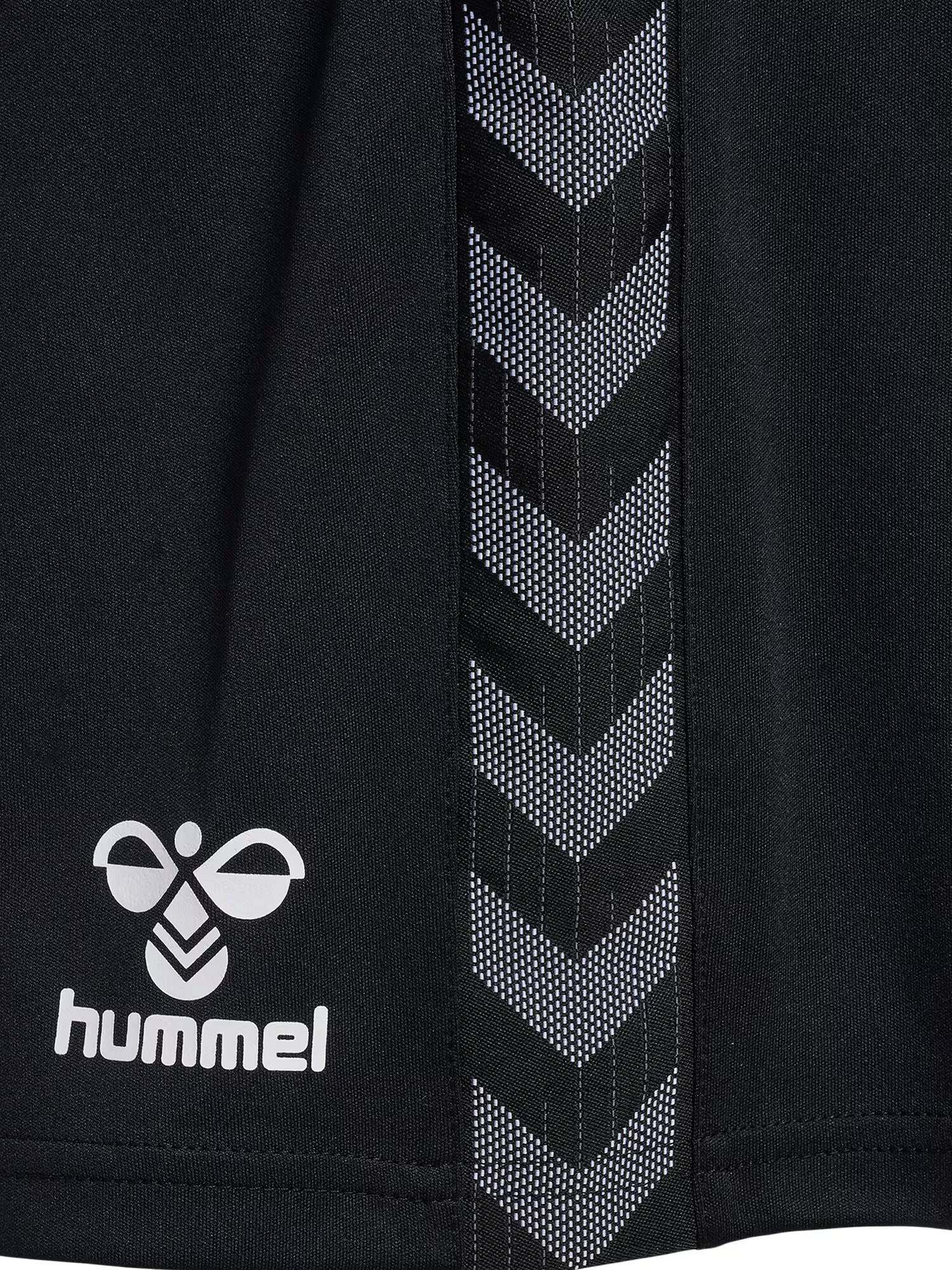 Hummel Športne hlače črna / bela - Pepit.si