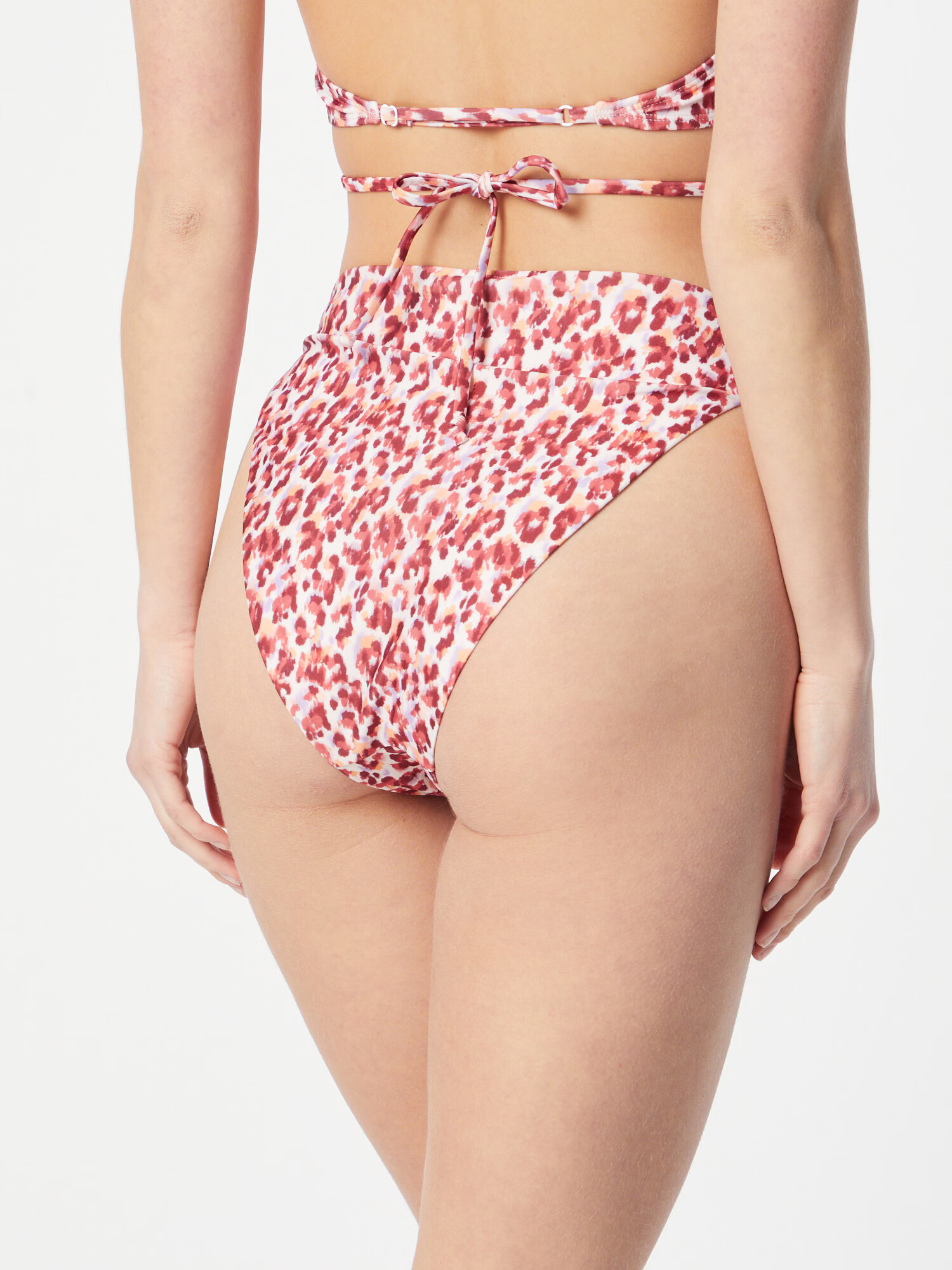 Hunkemöller Bikini hlačke 'Tobago' svetlo modra / rosé / staro roza / bela - Pepit.si