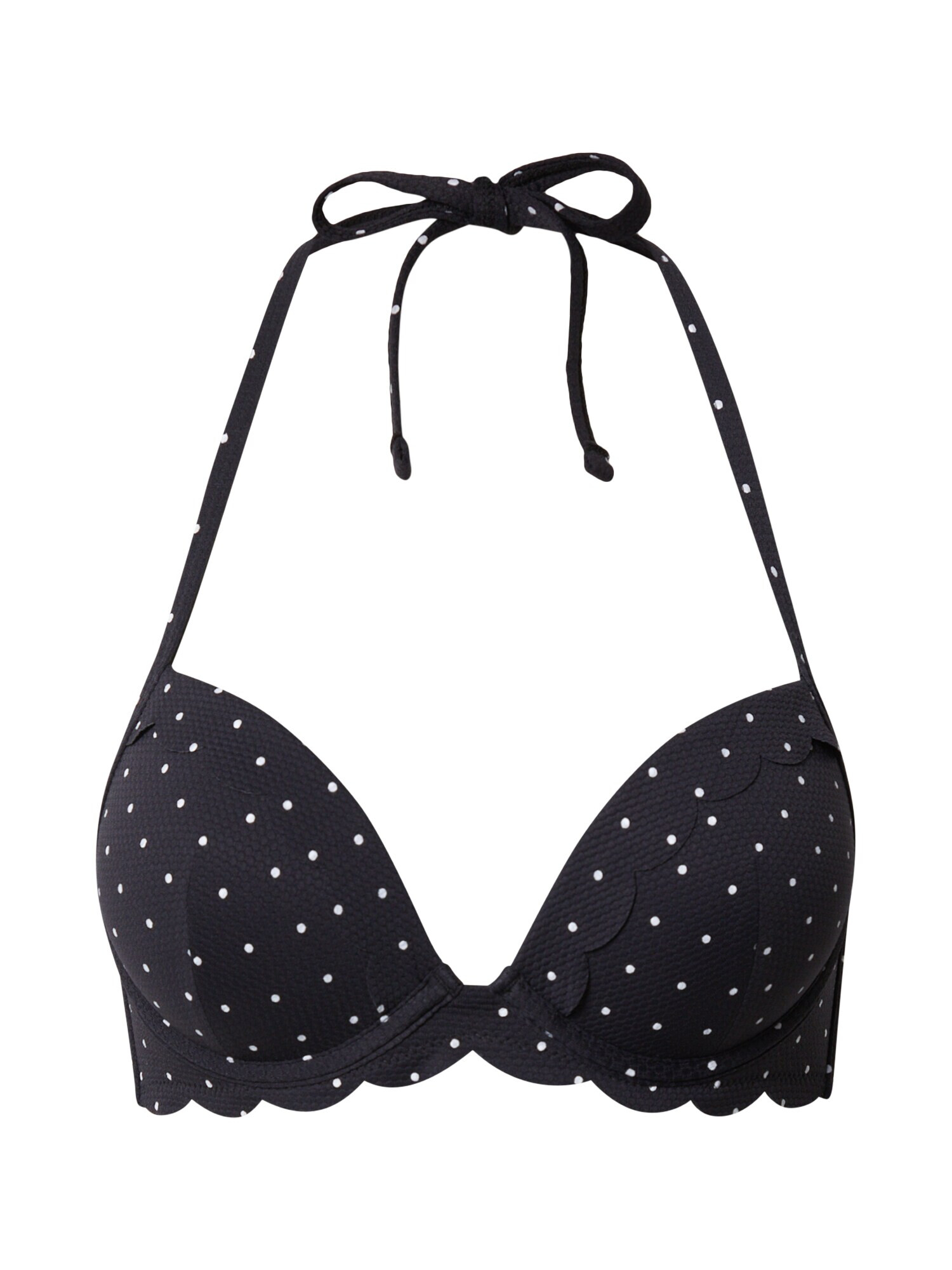 Hunkemöller Bikini zgornji del črna / bela - Pepit.si