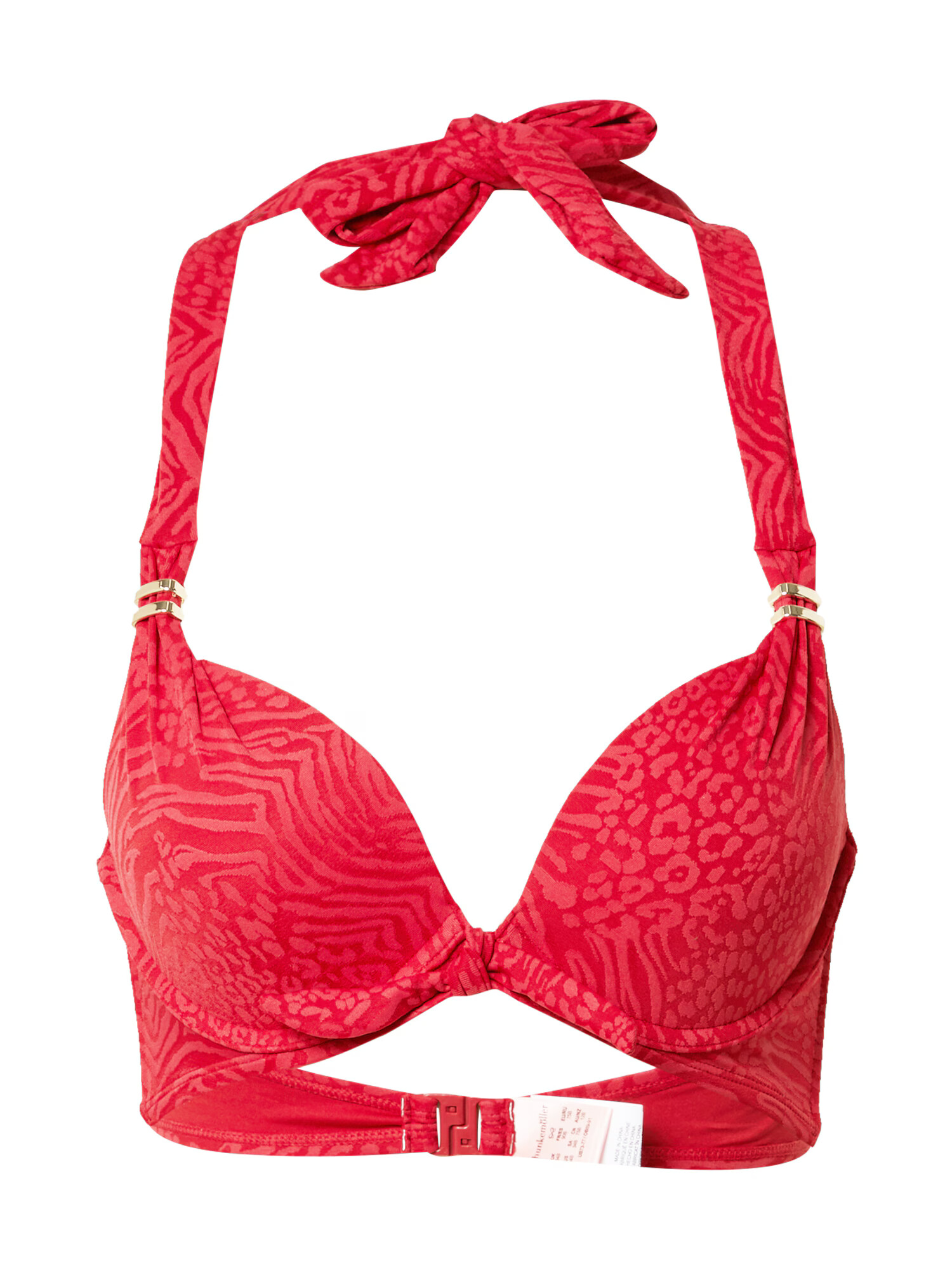 Hunkemöller Bikini zgornji del 'Kai' rdeča / pastelno rdeča - Pepit.si