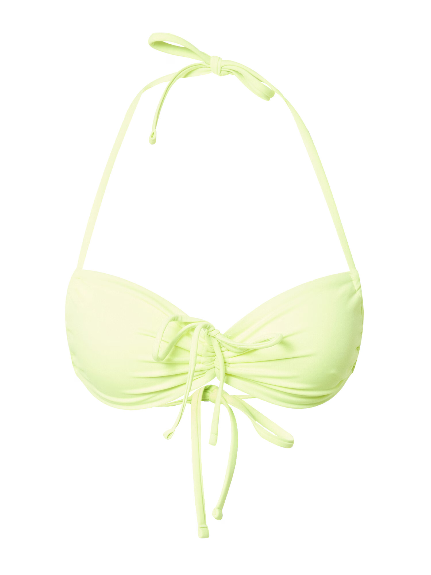 Hunkemöller Bikini zgornji del limonino-rumena - Pepit.si