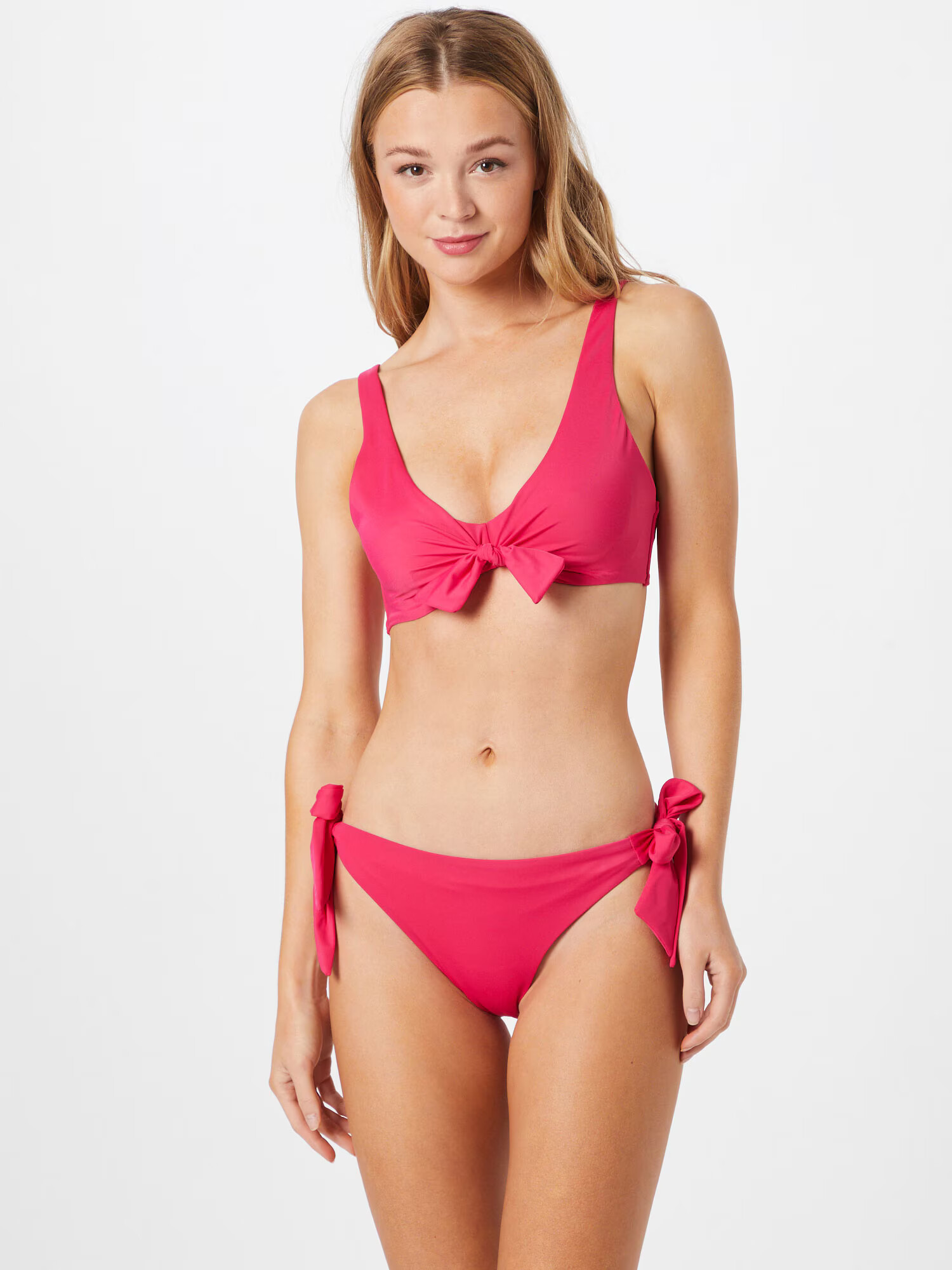 Hunkemöller Bikini zgornji del 'Luxe' roza - Pepit.si