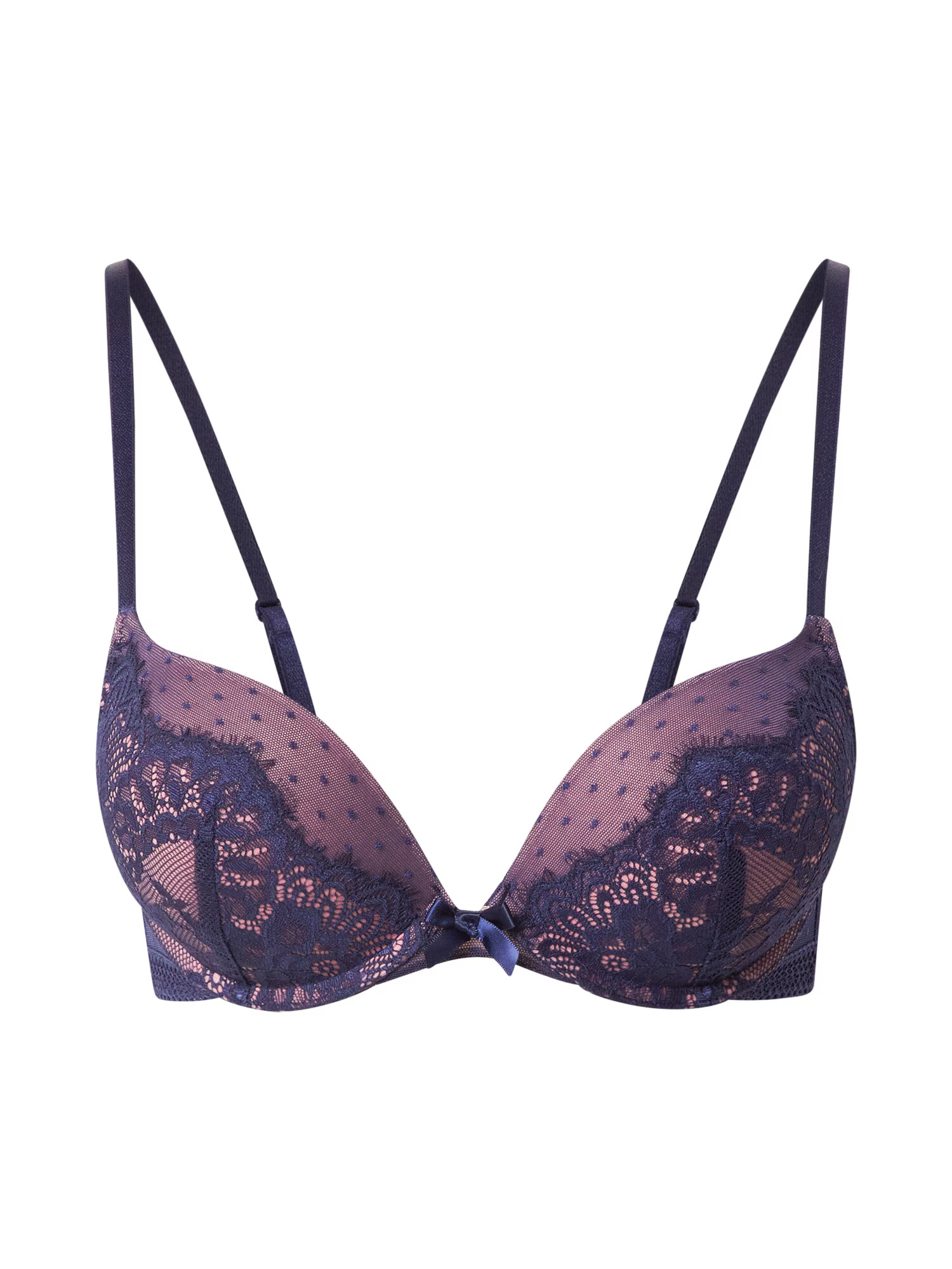 Hunkemöller Nedrček 'Bessie' temno modra / lila - Pepit.si