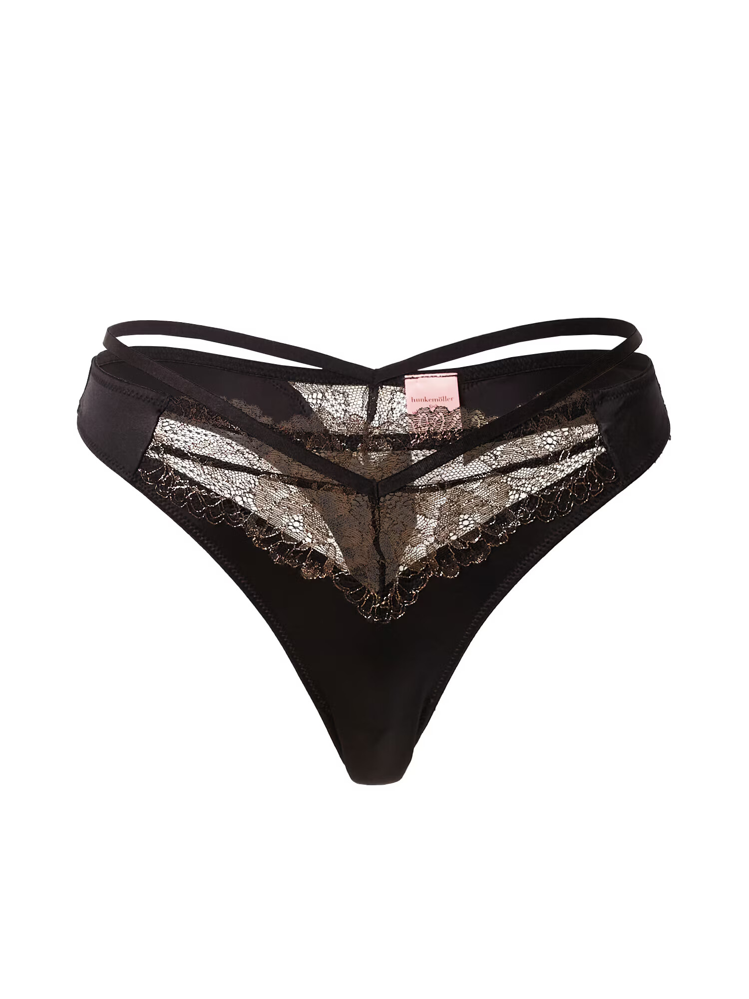 Hunkemöller Tangice 'Lexi' rjava / črna - Pepit.si