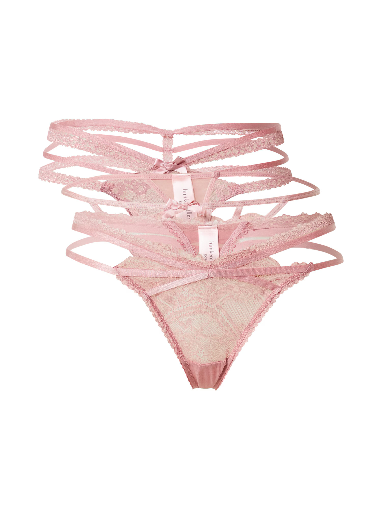 Hunkemöller Tangice 'Lorraine' rosé - Pepit.si