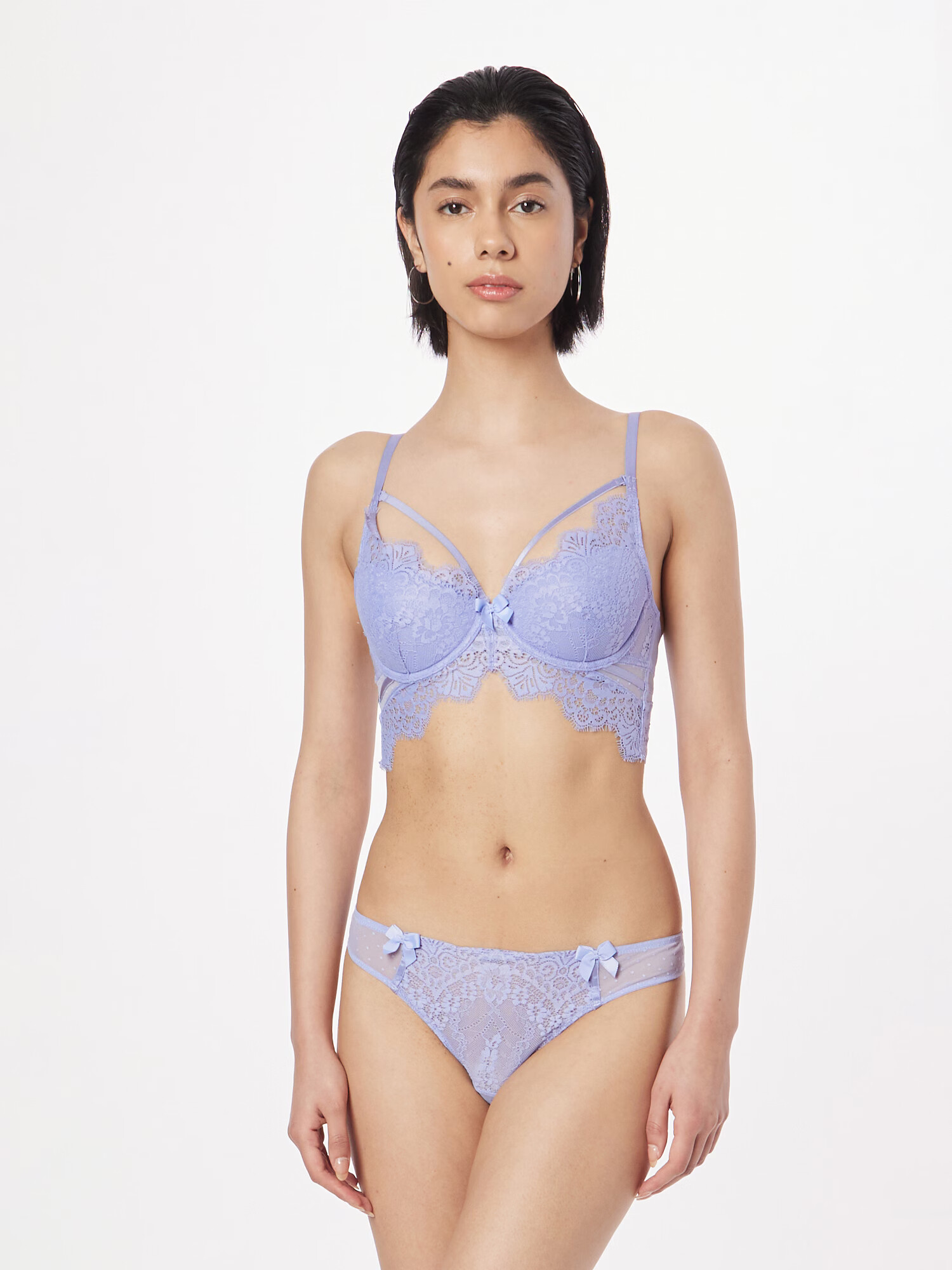 Hunkemöller Tangice 'Marilee' pastelno lila - Pepit.si