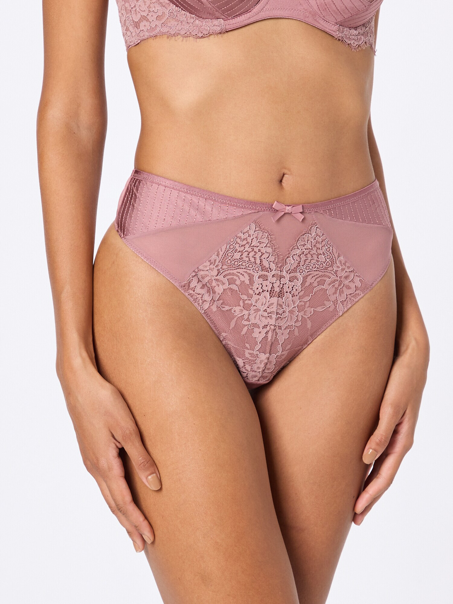 Hunkemöller Tangice 'Odette' mauve - Pepit.si