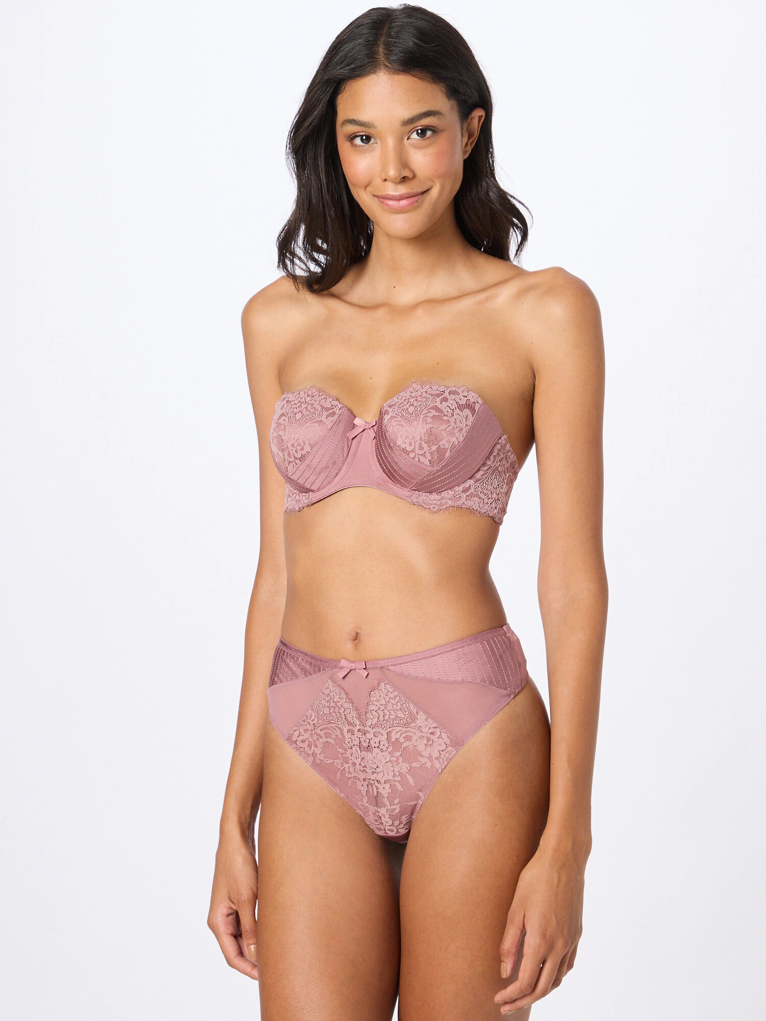 Hunkemöller Tangice 'Odette' mauve - Pepit.si