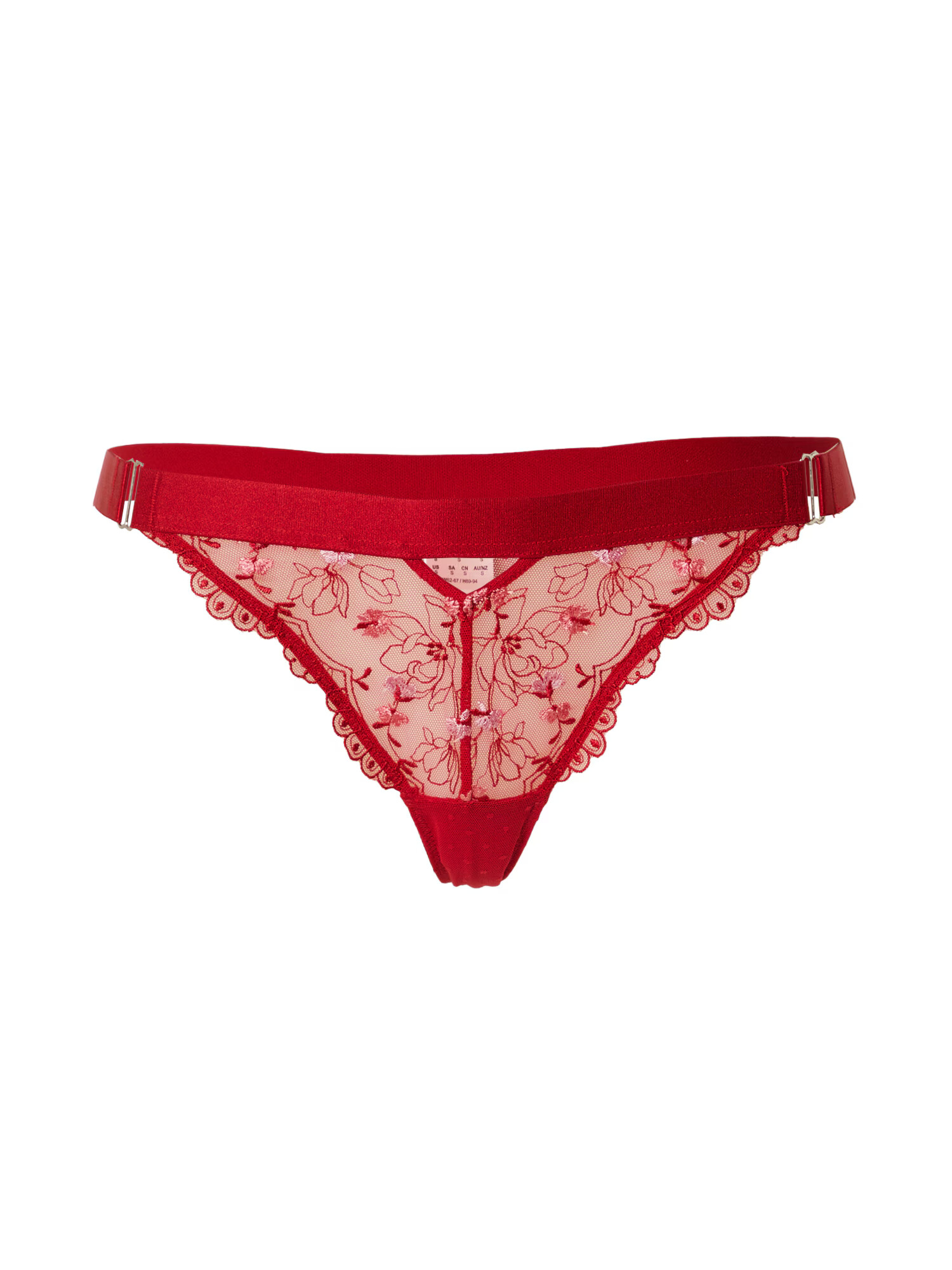 Hunkemöller Tangice 'Violet' staro roza / rdeča - Pepit.si