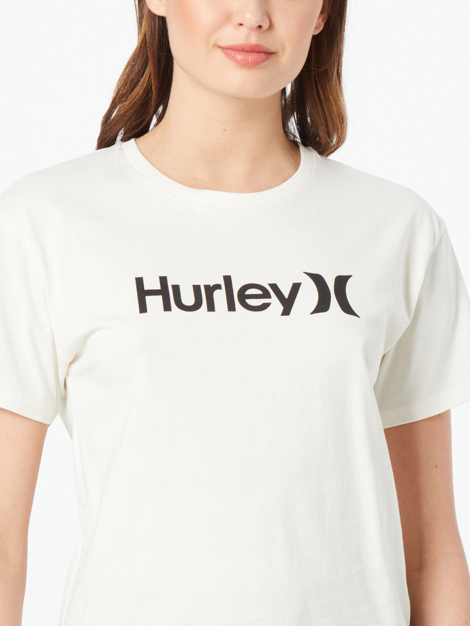 Hurley Funkcionalna majica kremna / črna - Pepit.si