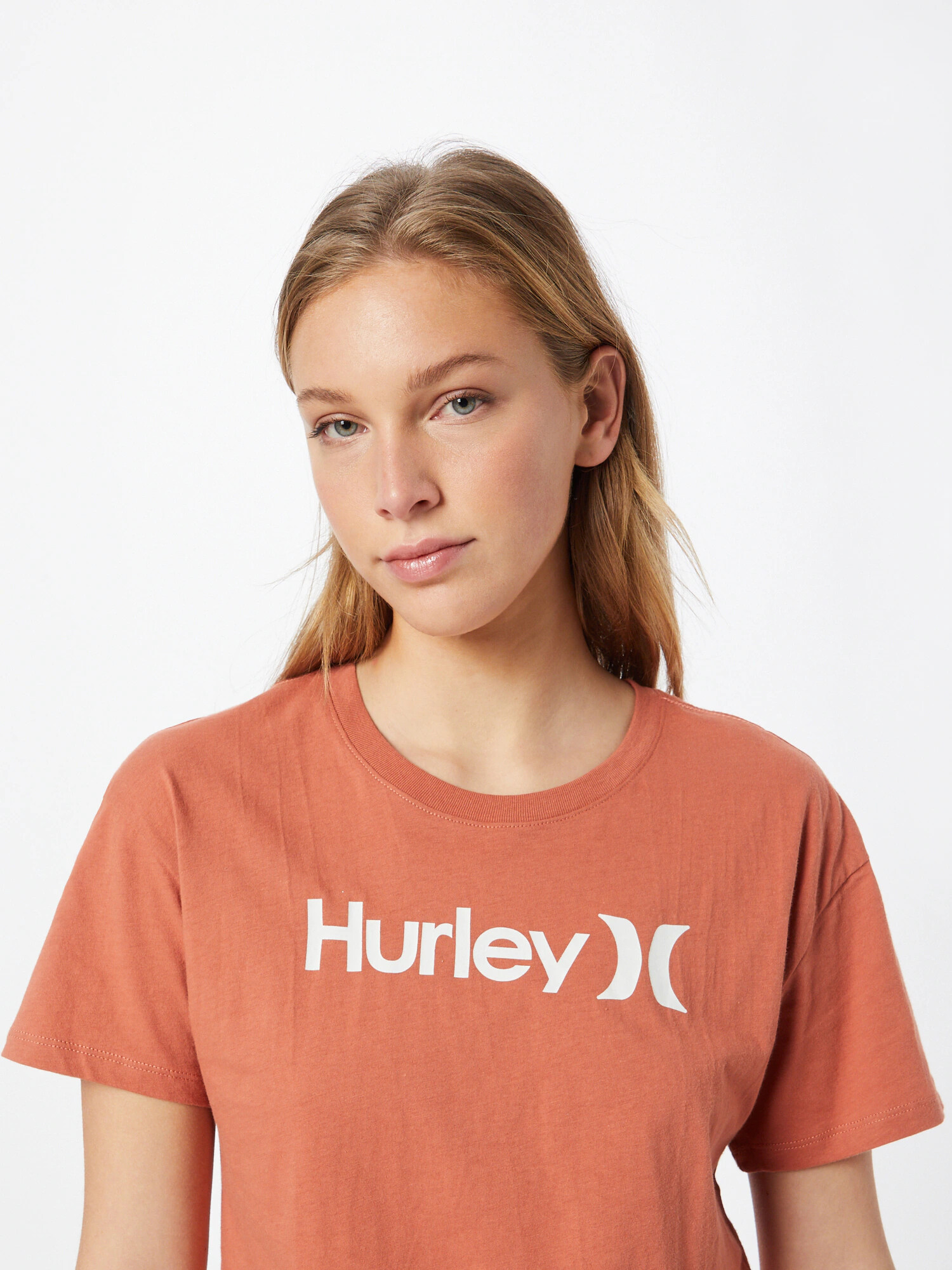 Hurley Funkcionalna majica melona / bela - Pepit.si