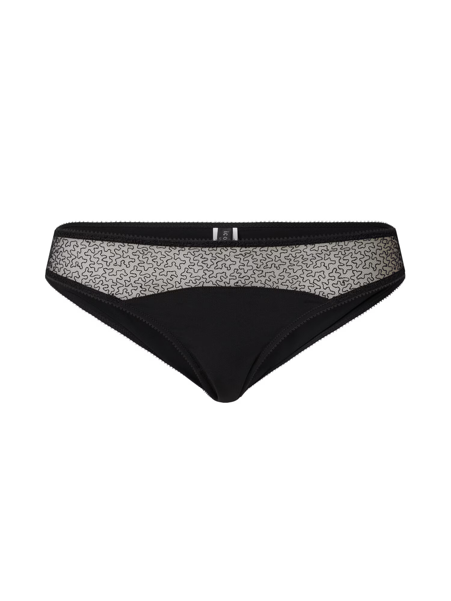 Icone Lingerie Panty 'Hailey' črna - Pepit.si