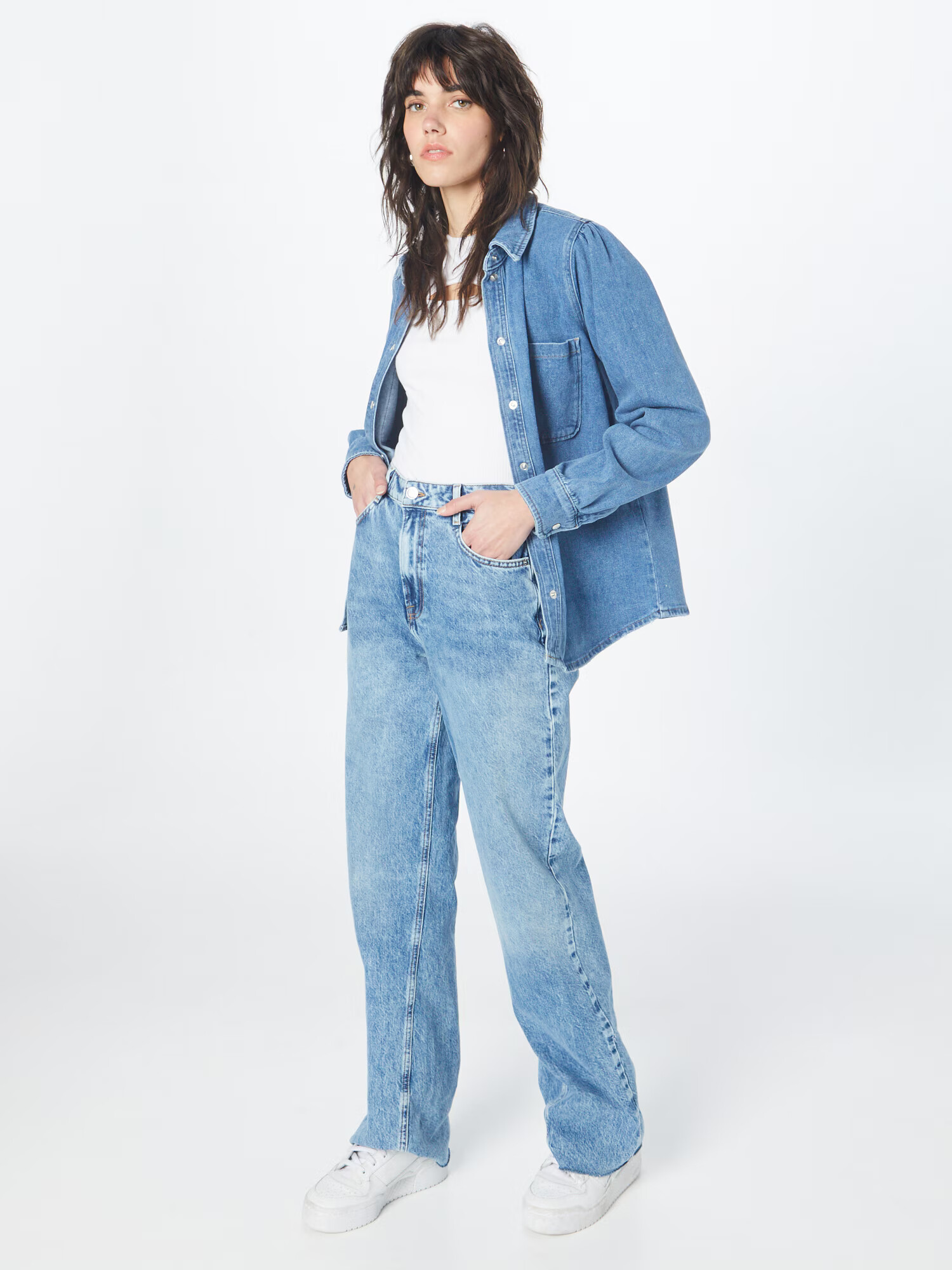 Ivy Copenhagen Bluza 'Lavina' moder denim - Pepit.si