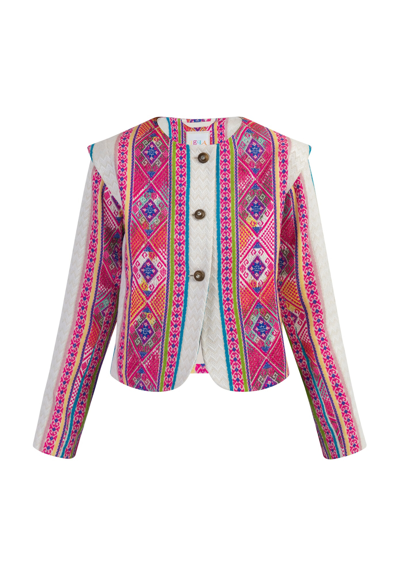 IZIA Blazer modra / rumena / roza / bela - Pepit.si