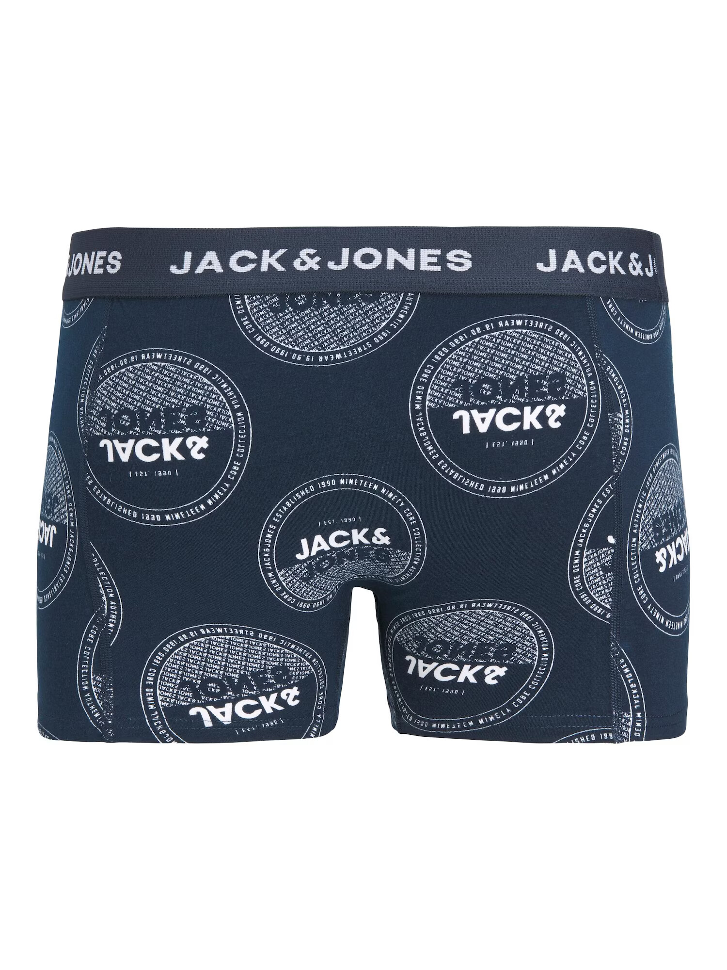 JACK & JONES Boksarice 'ARTIN' marine / grenada / črna / bela - Pepit.si