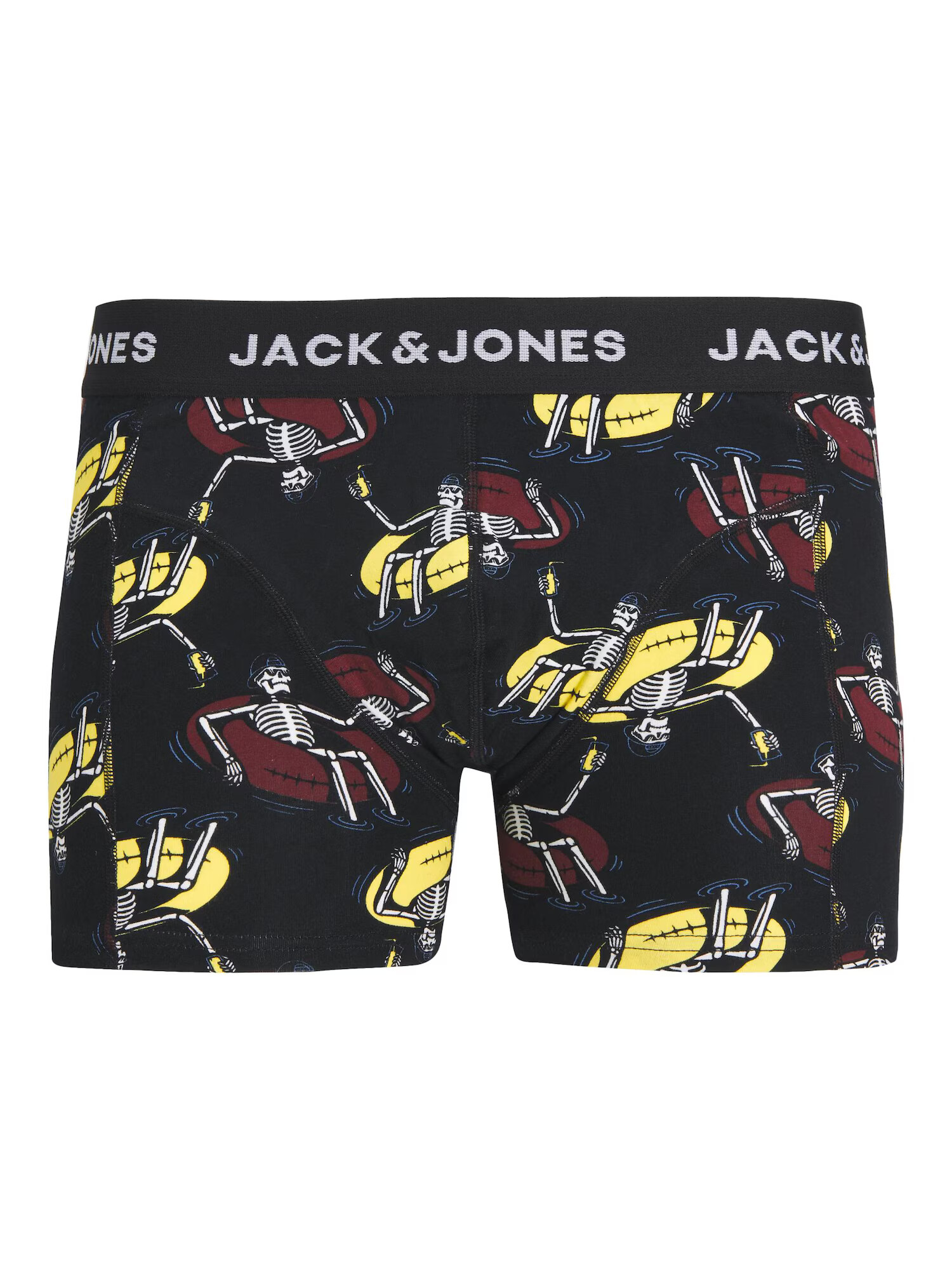 JACK & JONES Boksarice 'BATH SKULL' mešane barve / črna - Pepit.si