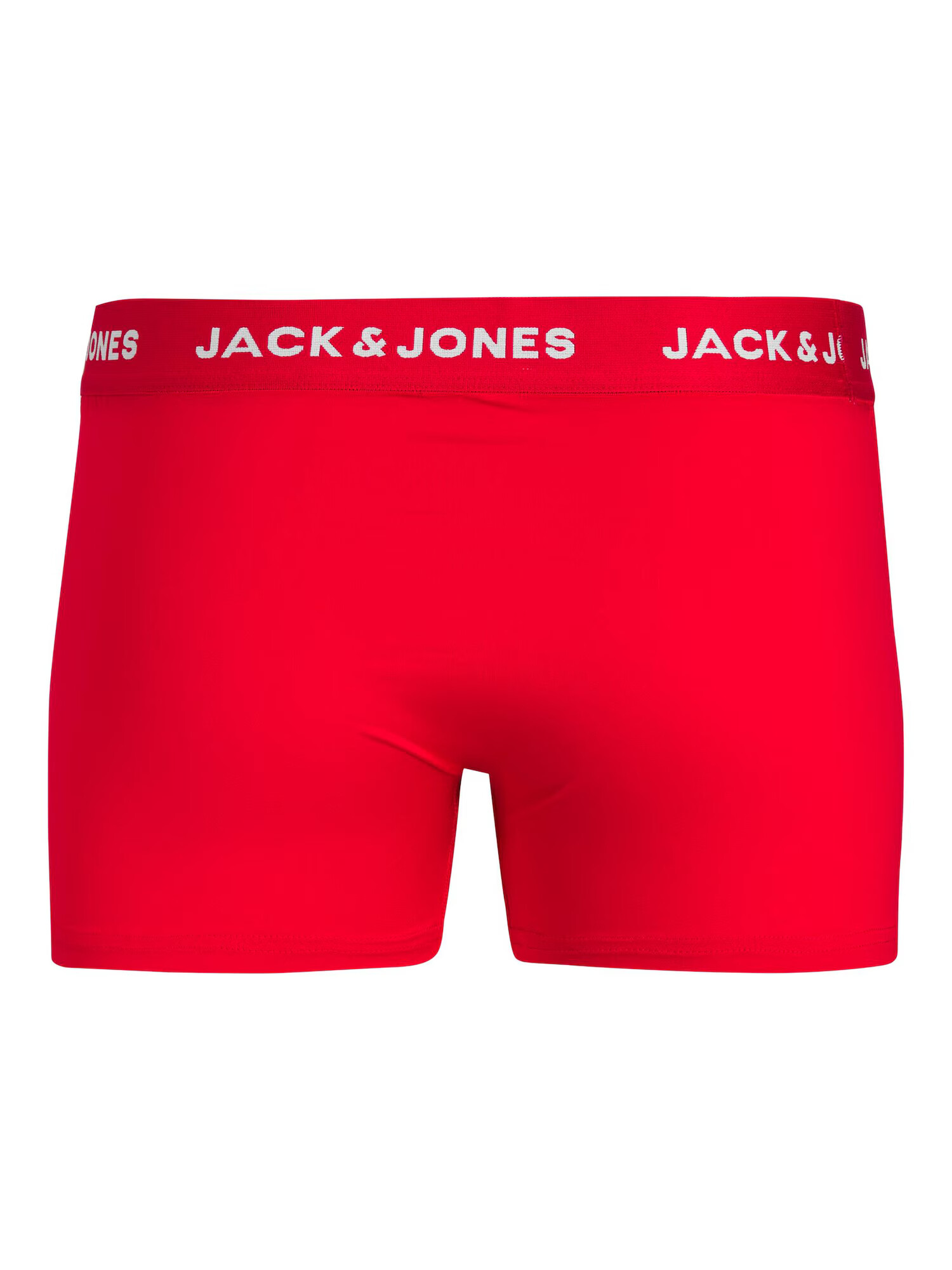 JACK & JONES Boksarice 'COBY' mornarska / rdeča / črna / bela - Pepit.si