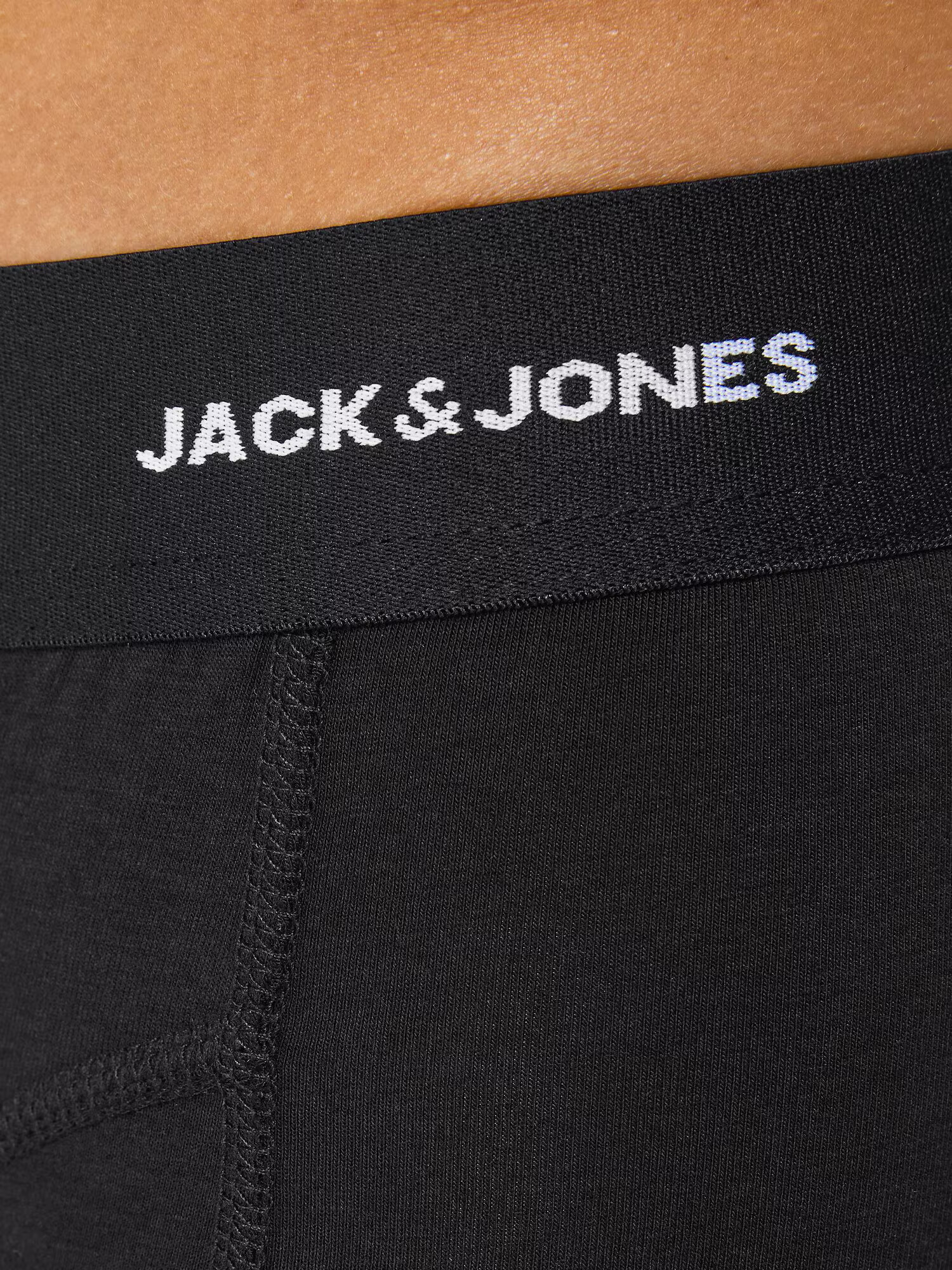 JACK & JONES Boksarice črna / bela - Pepit.si