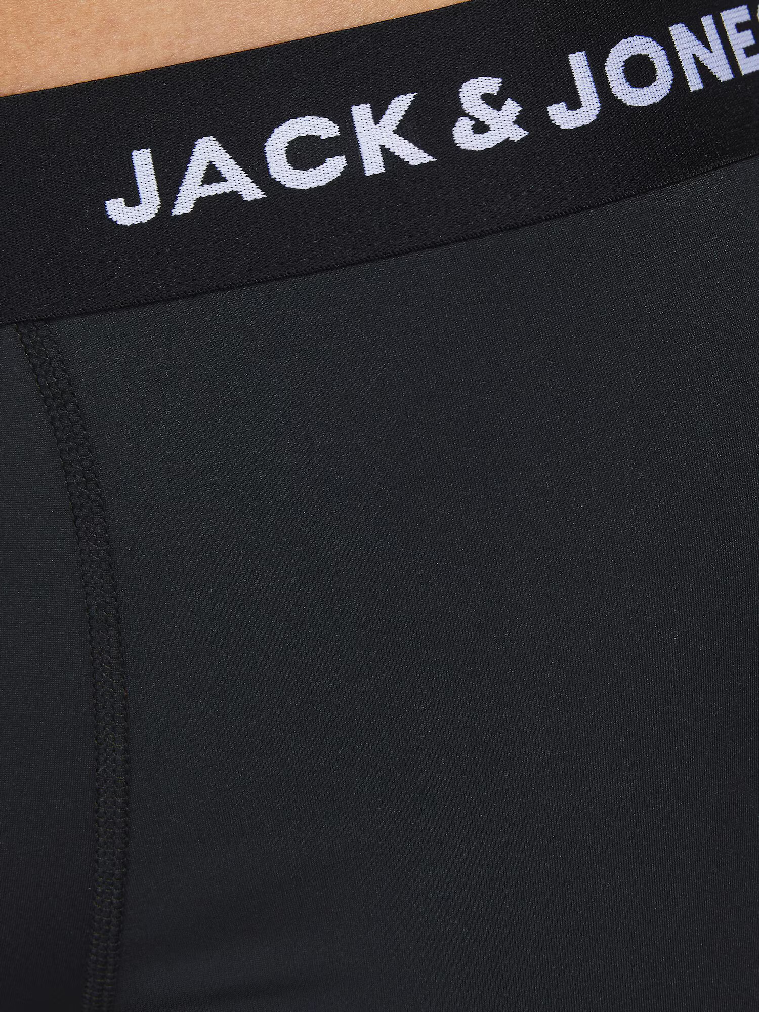 JACK & JONES Boksarice črna / bela - Pepit.si