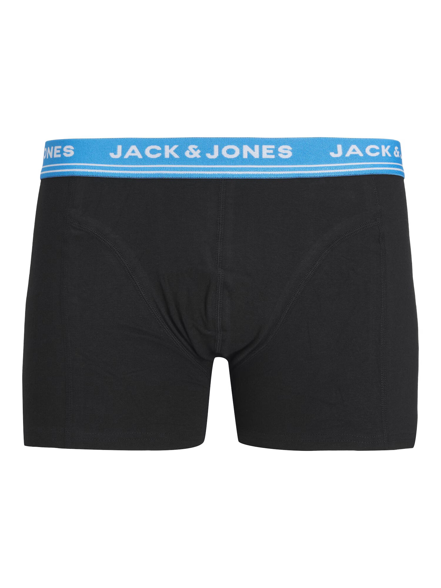 JACK & JONES Boksarice 'Downey' azur / črna / naravno bela - Pepit.si