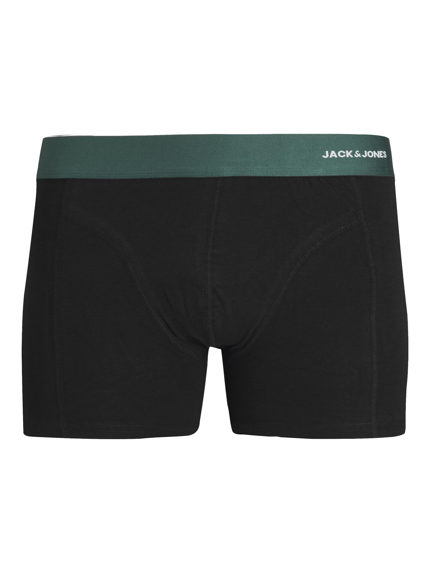 JACK & JONES Boksarice 'DUKE' temno zelena / oranžna / rdeča / črna - Pepit.si