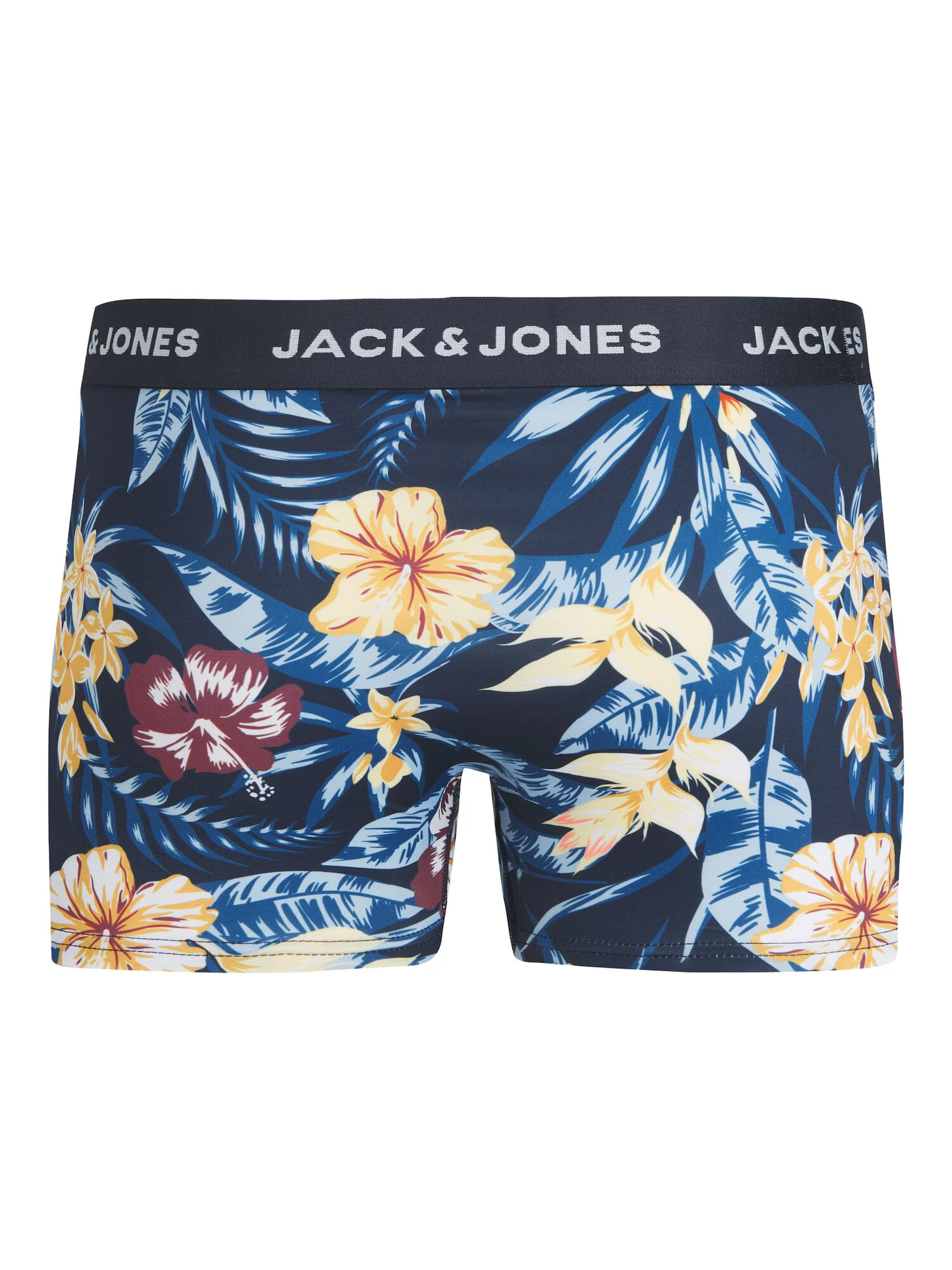 JACK & JONES Boksarice 'Fiesta' mornarska / kraljevo modra / temno zelena / off-bela - Pepit.si