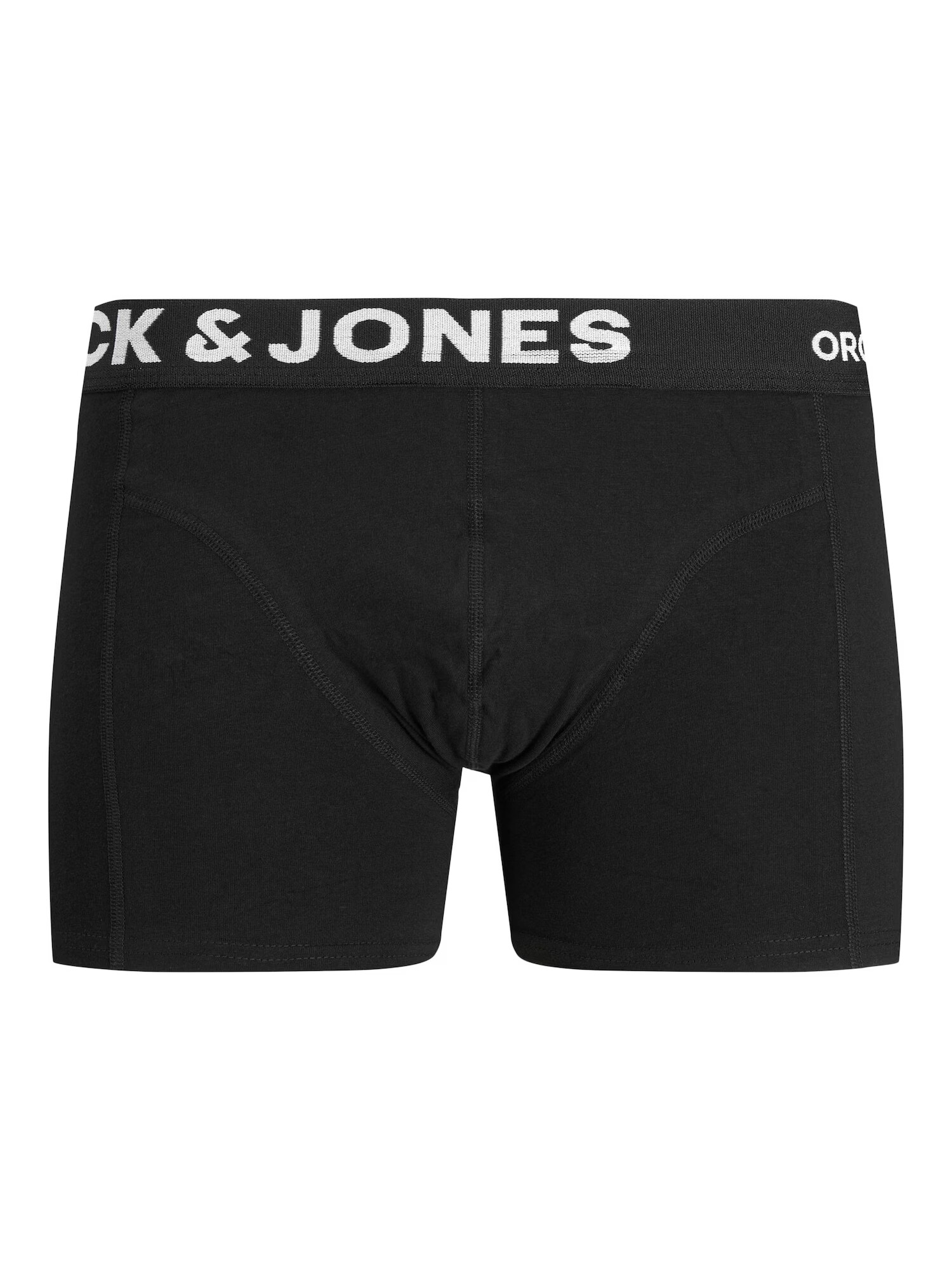 JACK & JONES Boksarice 'Fox' črna / bela - Pepit.si