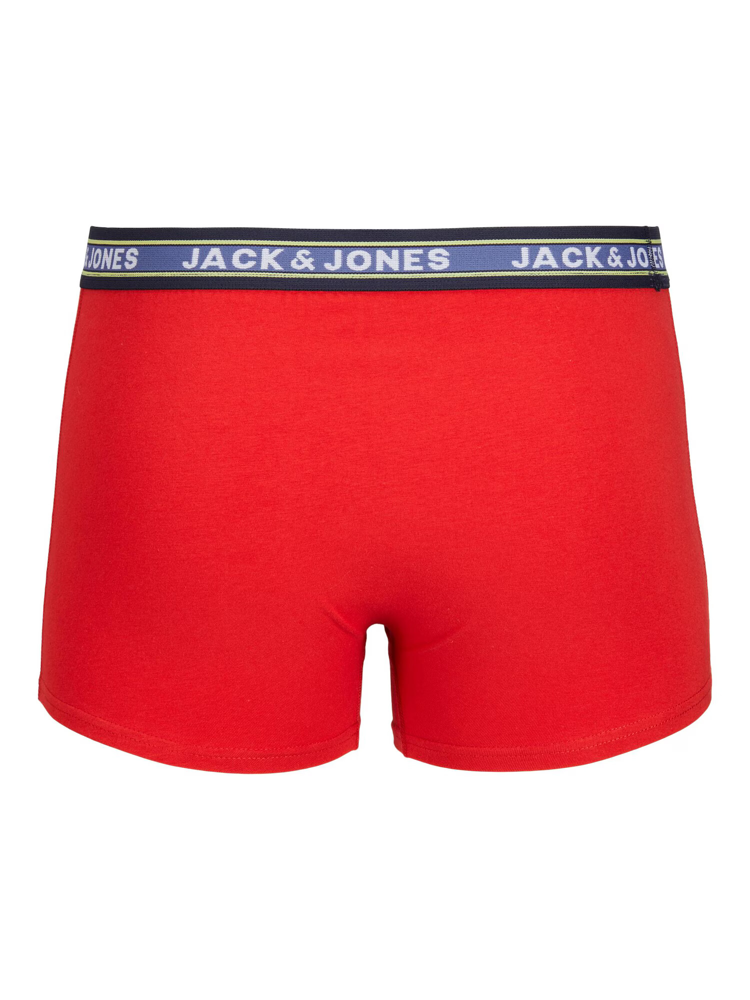 JACK & JONES Boksarice 'Haadi' mornarska / siva / rdeča / bela - Pepit.si