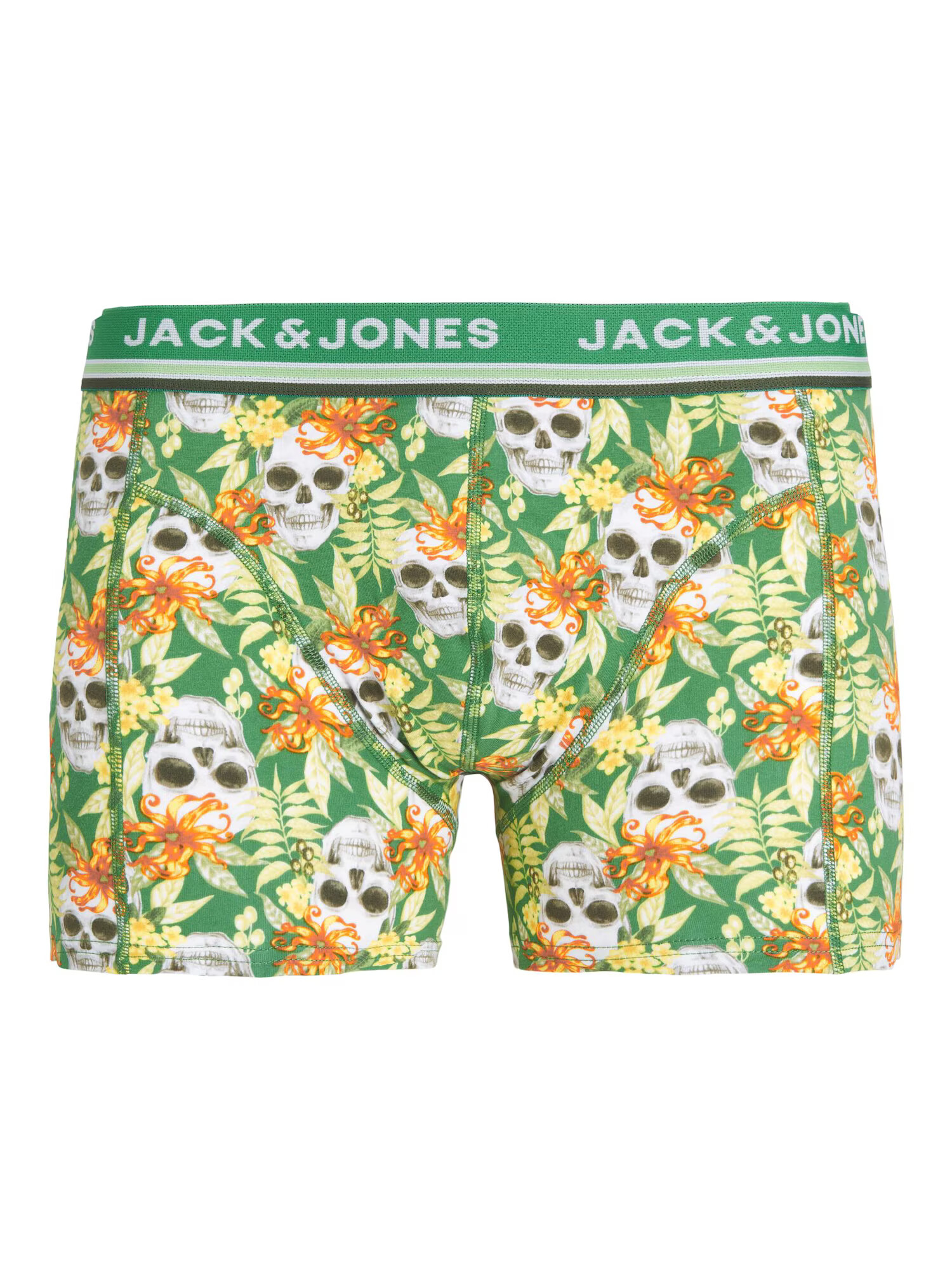 JACK & JONES Boksarice 'HENDERSON' nebeško modra / zelena / oranžna / bela - Pepit.si