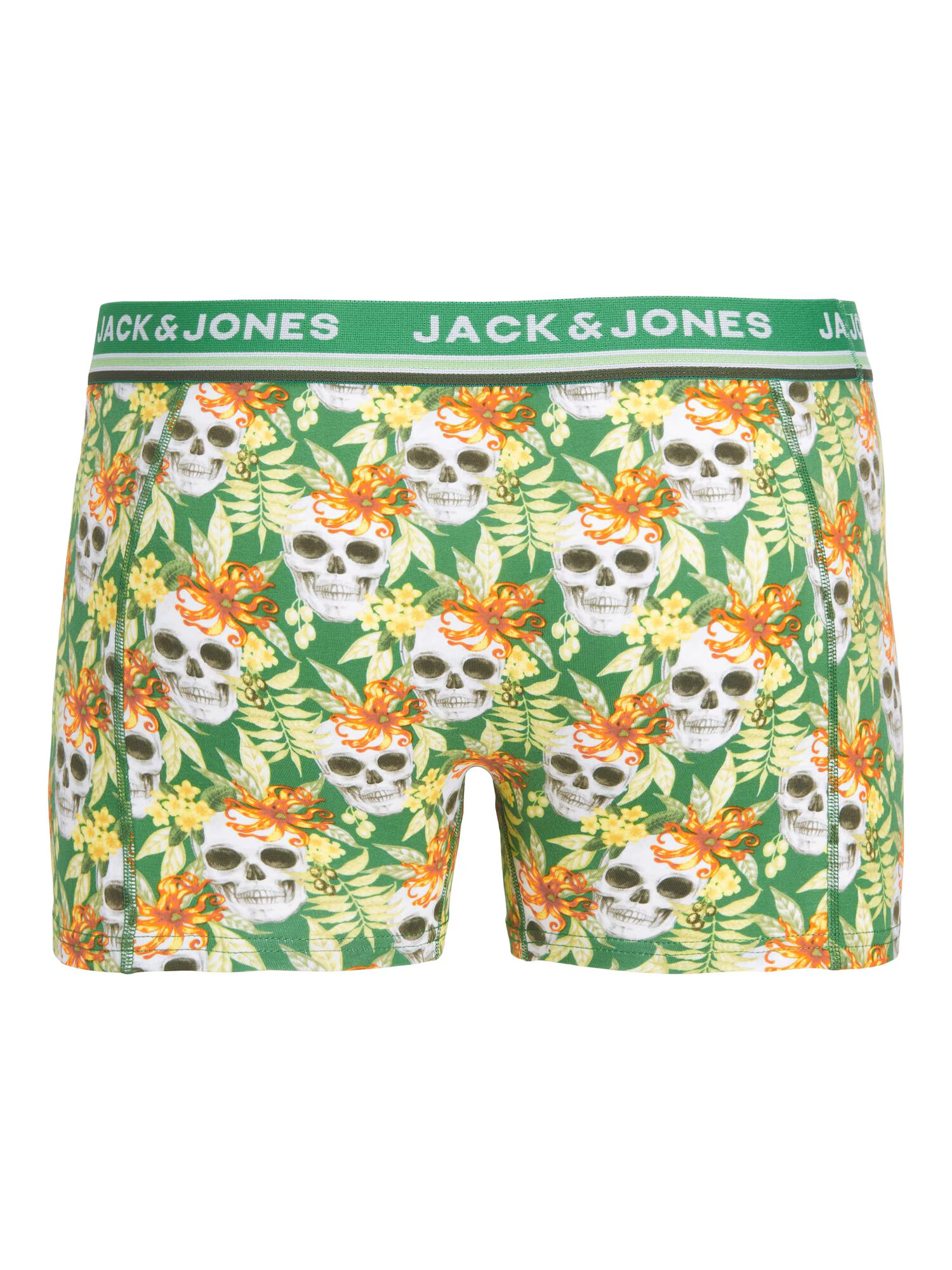 JACK & JONES Boksarice 'HENDERSON' nebeško modra / zelena / oranžna / bela - Pepit.si