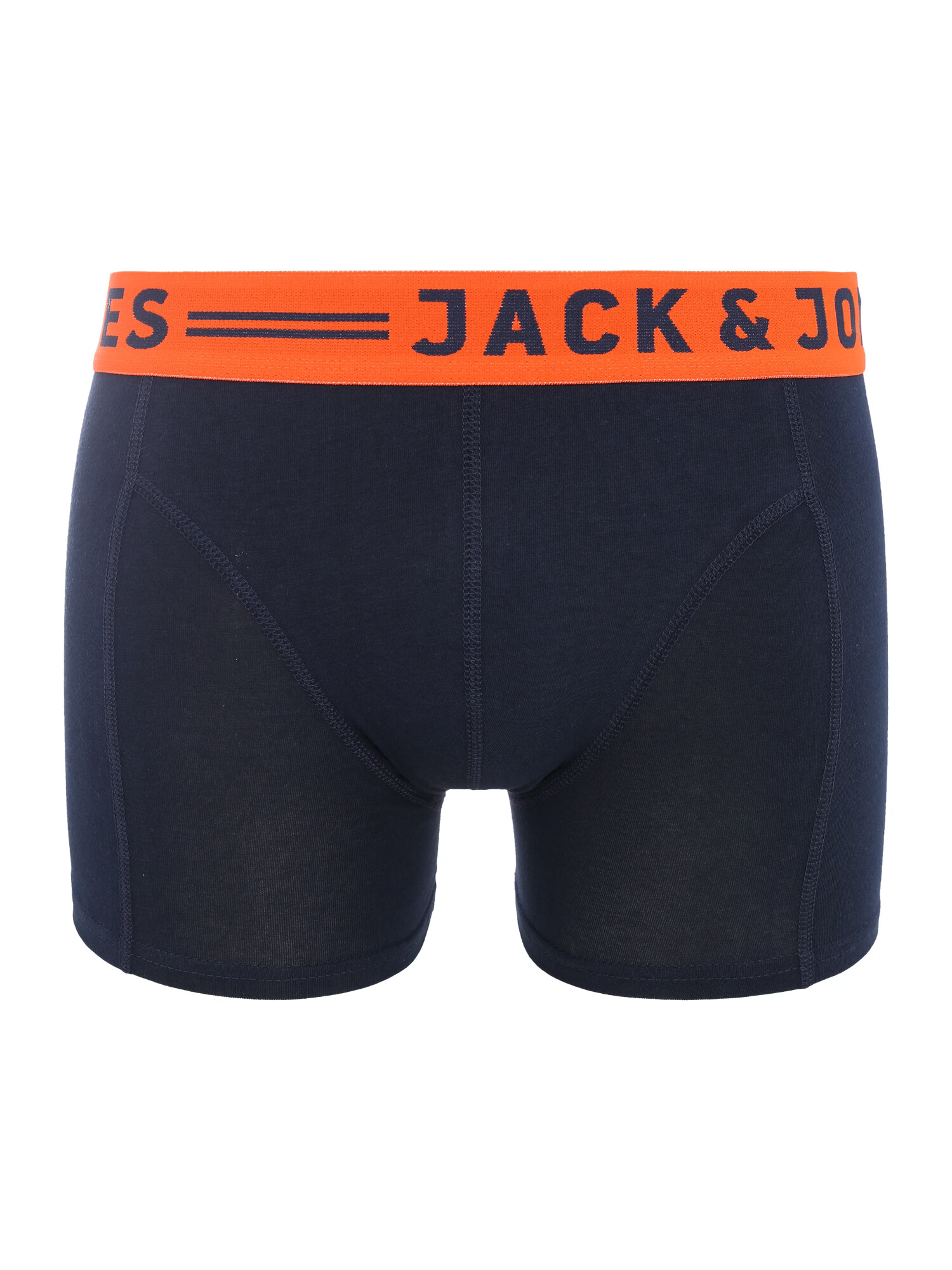 JACK & JONES Boksarice 'Jacsense' nočno modra / oranžna - Pepit.si