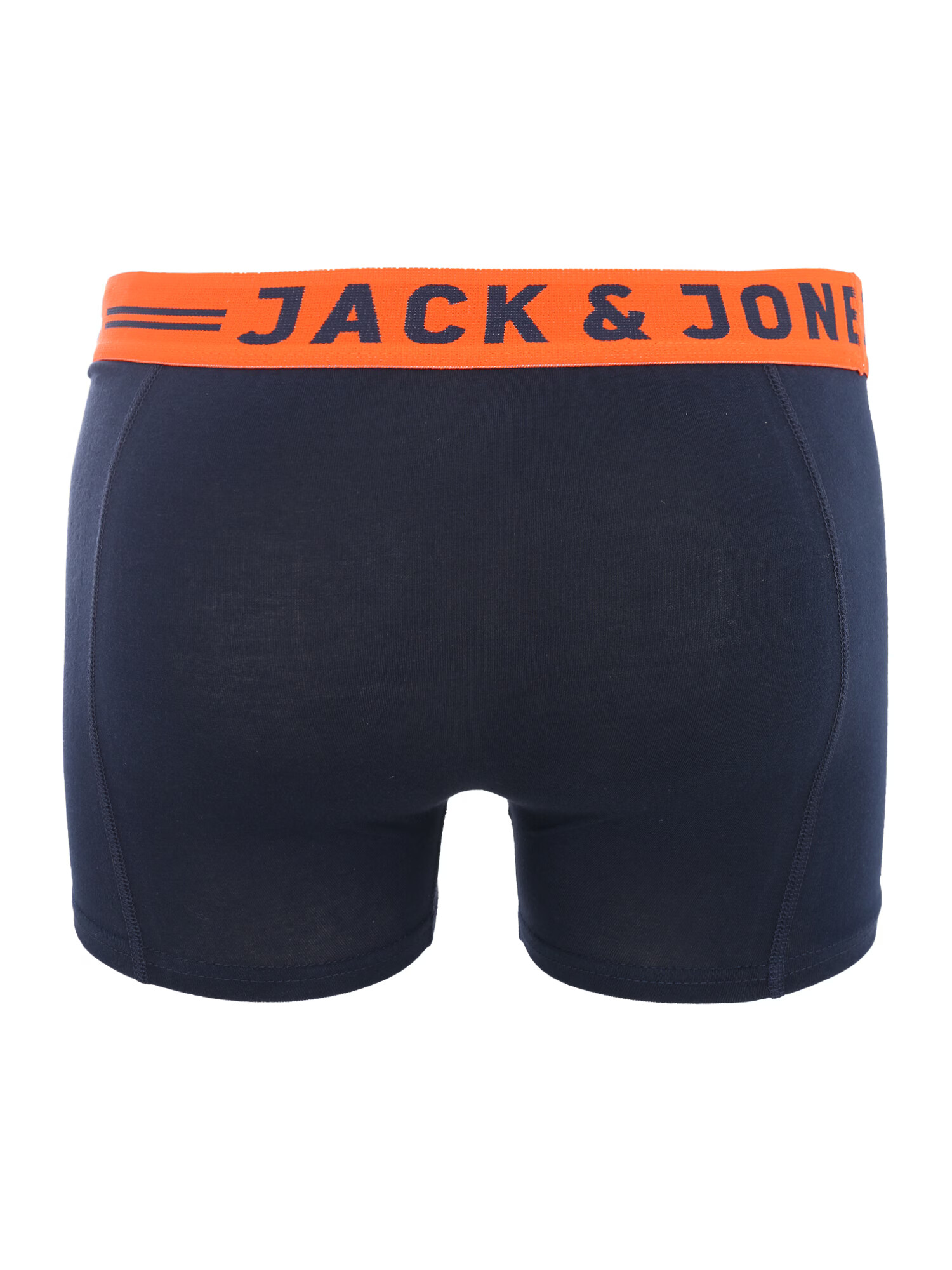 JACK & JONES Boksarice 'Jacsense' nočno modra / oranžna - Pepit.si