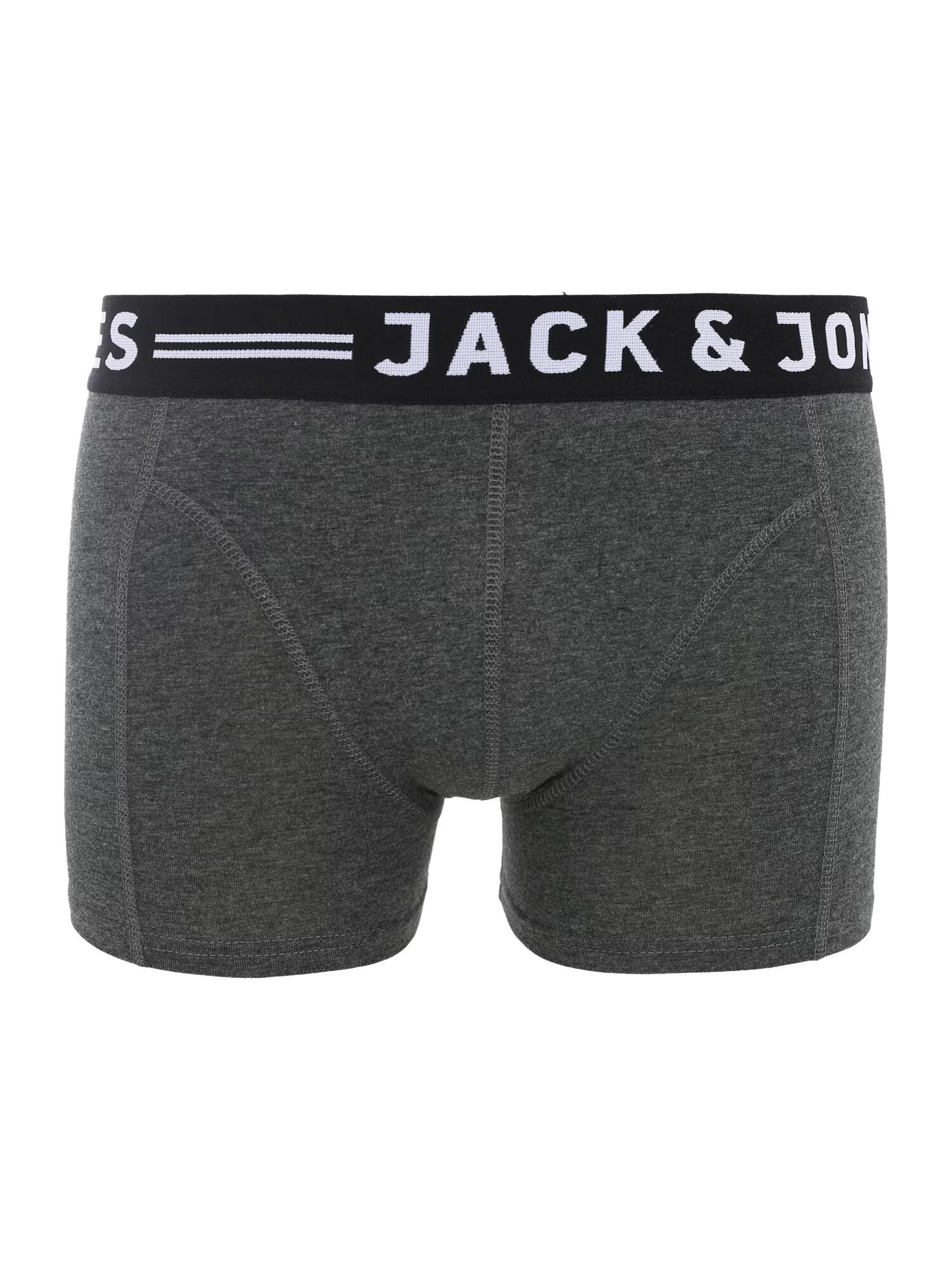 JACK & JONES Boksarice 'Sense' temno siva / črna / bela - Pepit.si