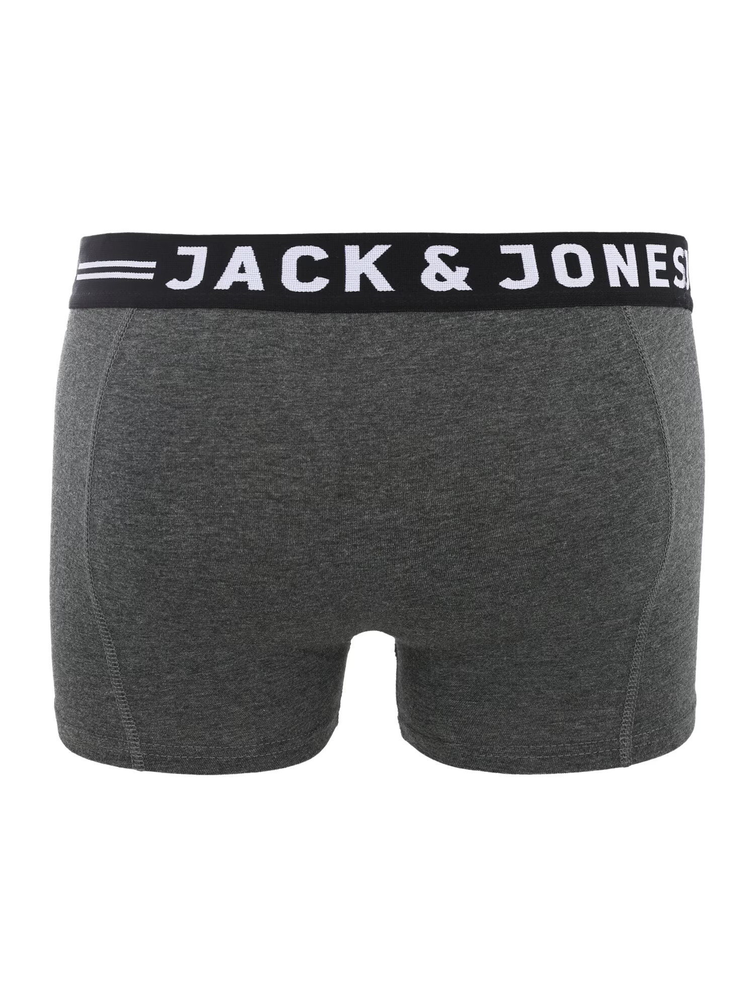 JACK & JONES Boksarice 'Sense' temno siva / črna / bela - Pepit.si