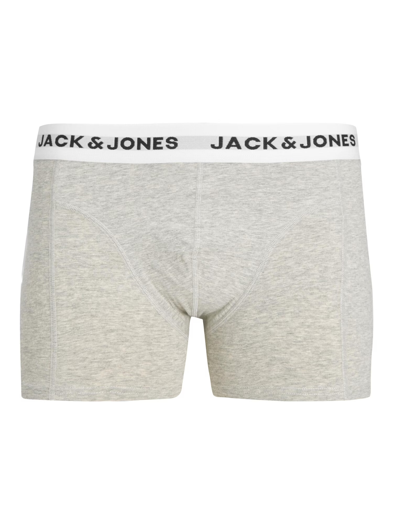 JACK & JONES Boksarice 'JORDAN' svetlo siva / temno zelena / črna - Pepit.si