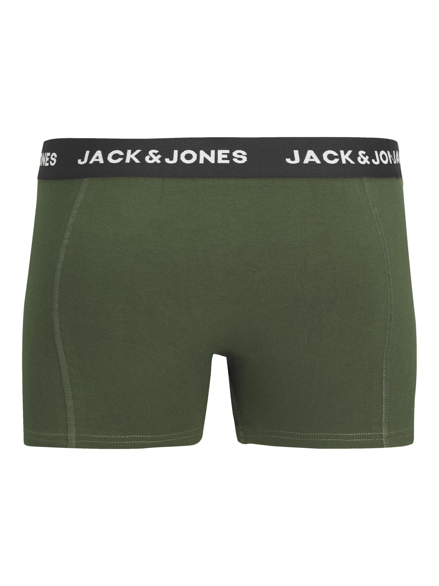 JACK & JONES Boksarice 'JORDAN' svetlo siva / temno zelena / črna - Pepit.si