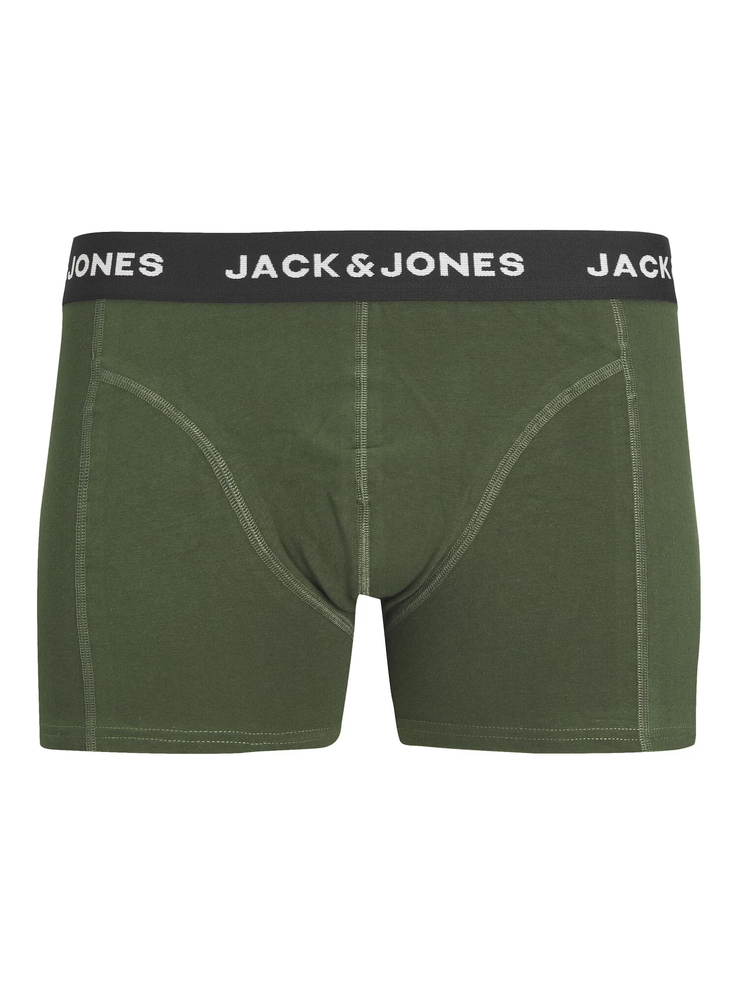 JACK & JONES Boksarice 'JORDAN' svetlo siva / temno zelena / črna - Pepit.si