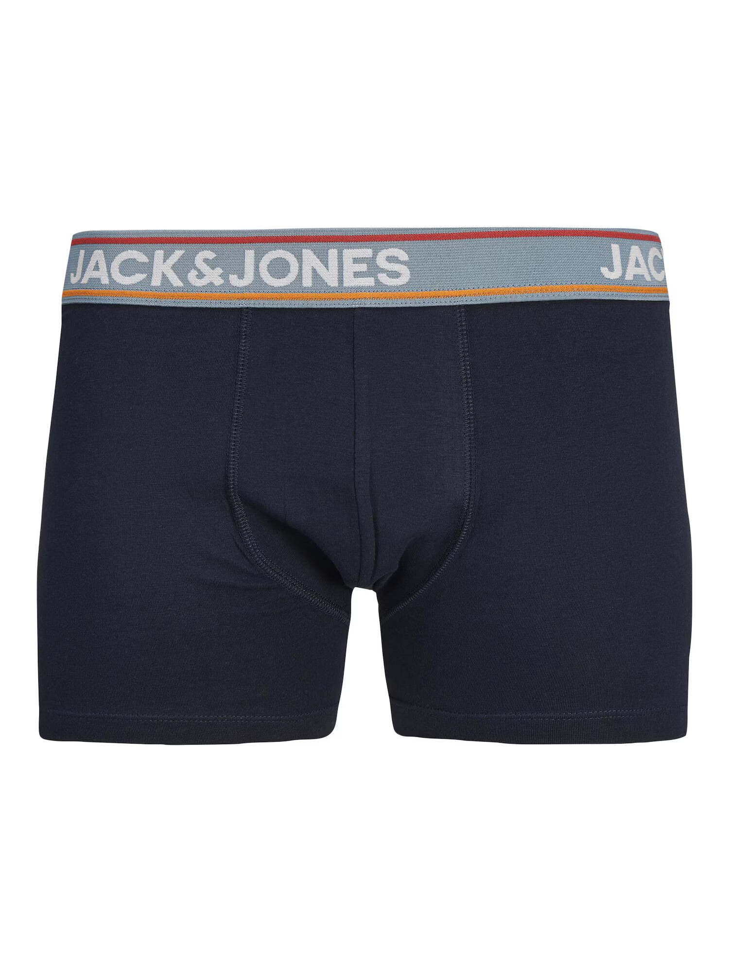 JACK & JONES Boksarice 'KYLO' mornarska / temno siva / oranžno rdeča / črna - Pepit.si