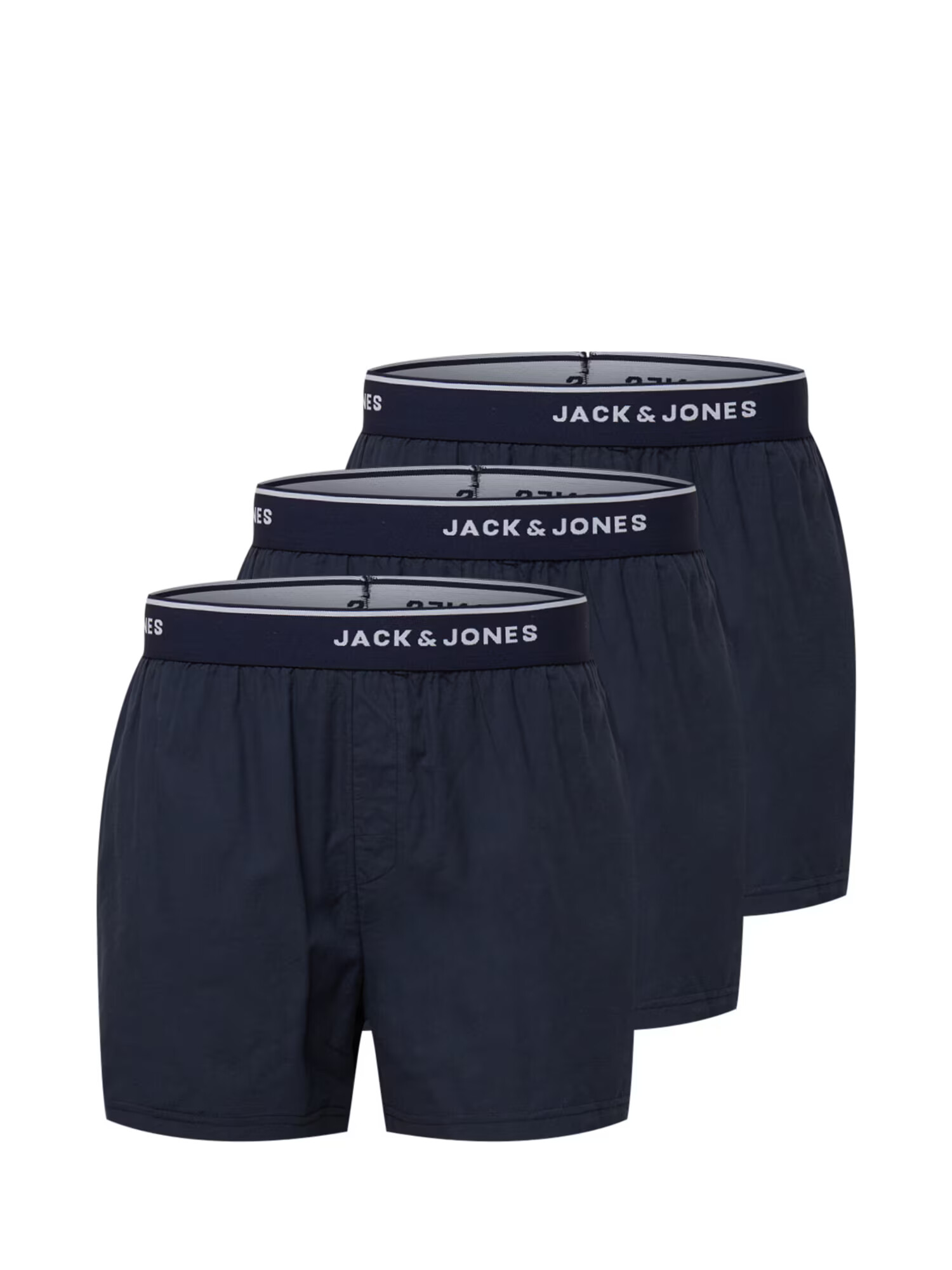 JACK & JONES Boksarice 'MICK' marine / bela - Pepit.si