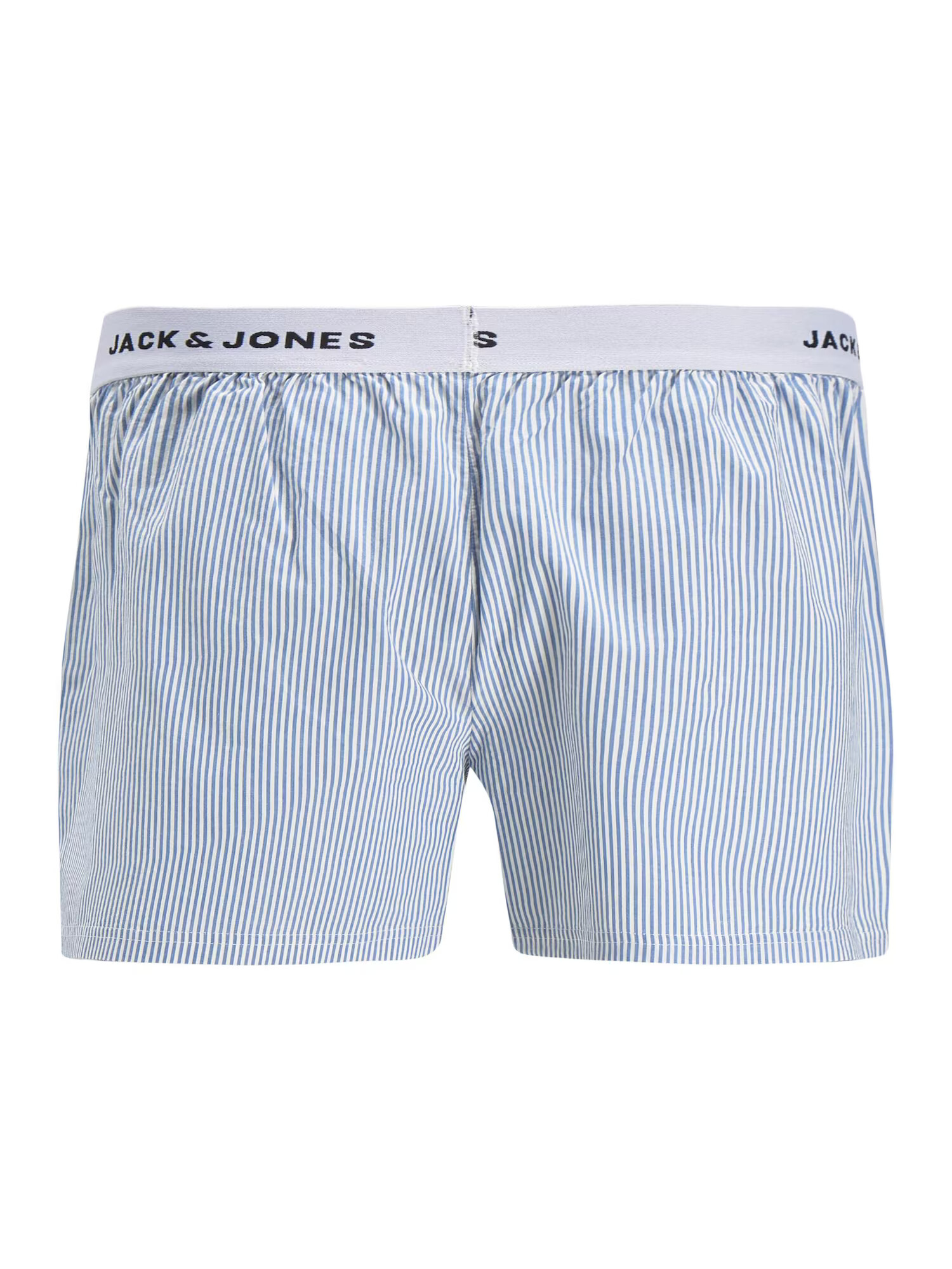 JACK & JONES Boksarice modra / črna / bela - Pepit.si