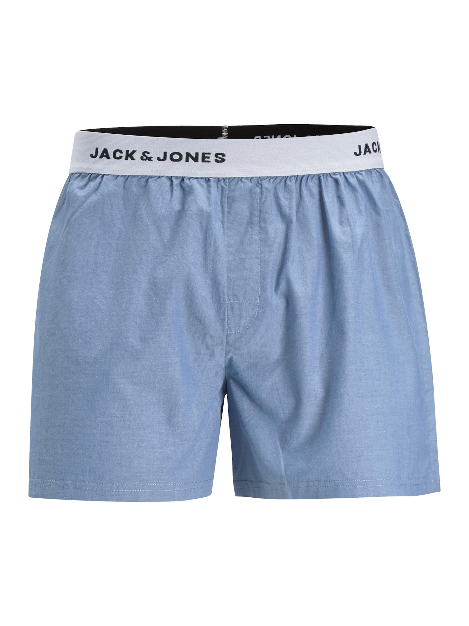 JACK & JONES Boksarice modra / črna / bela - Pepit.si